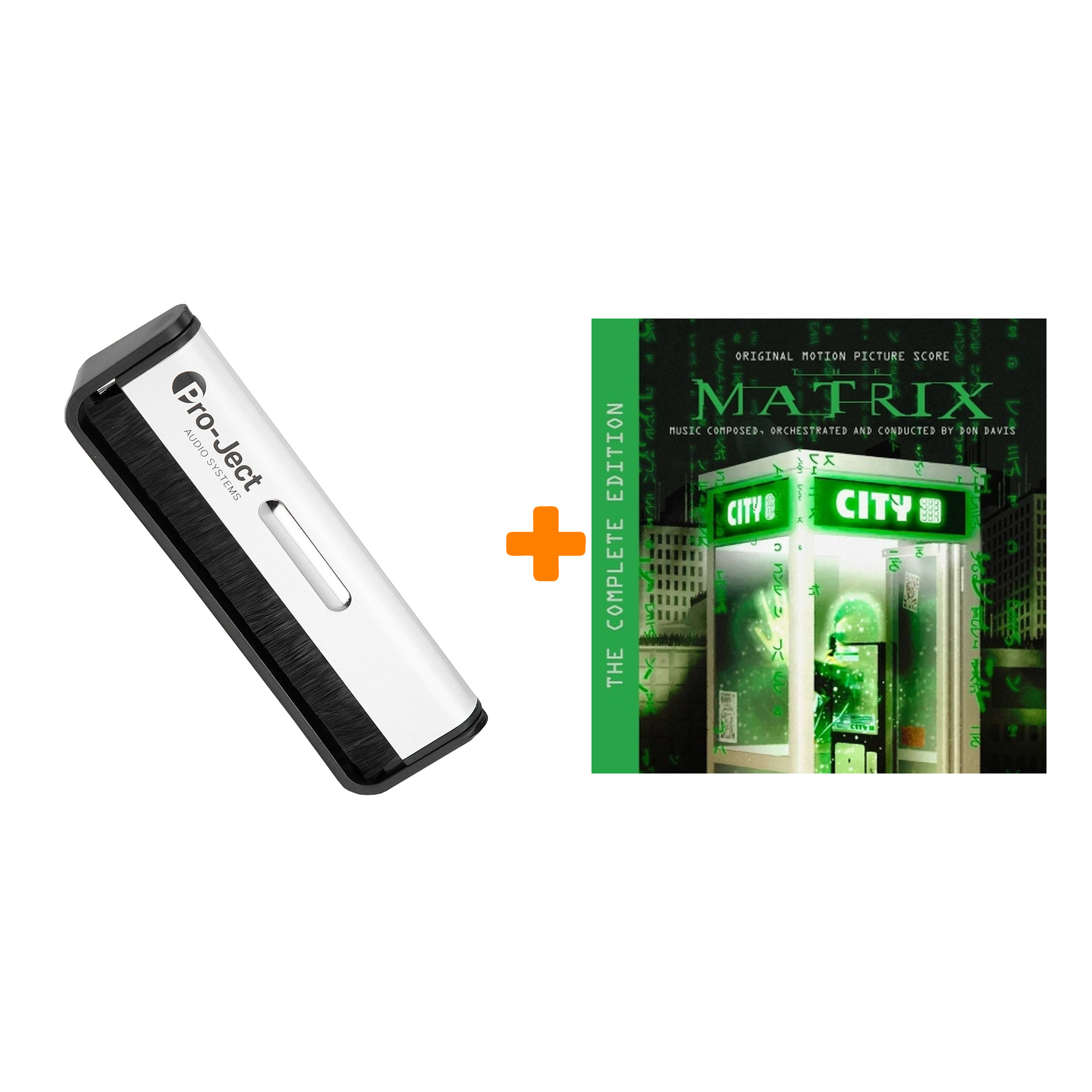

OST The Matrix LP + Щетка для LP Brush It Набор