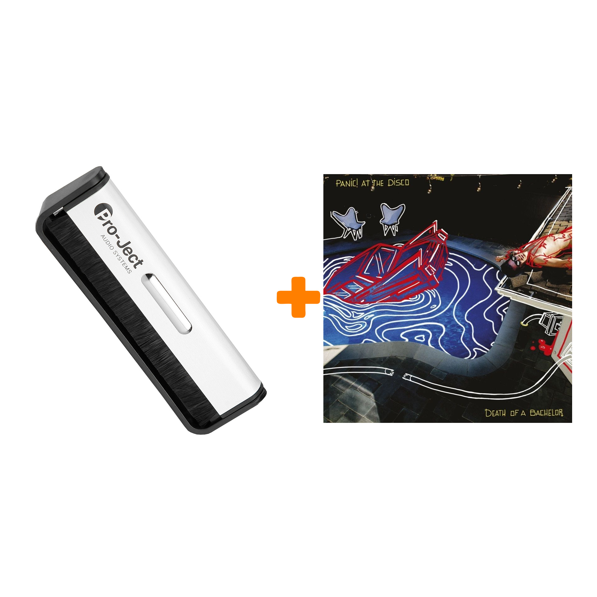 

PANIC! AT THE DISCO Death Of A Bachelor LP + Щетка для LP Brush It Набор