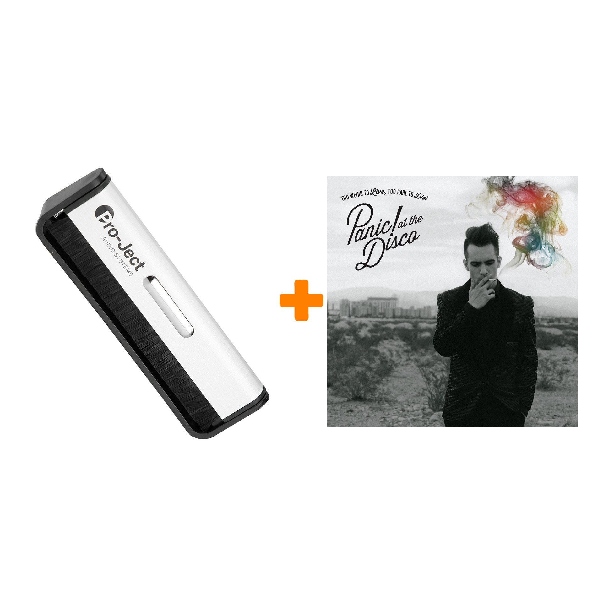 

PANIC! AT THE DISCO Too Weird To Live, Too Rare To Die! LP + Щетка для LP Brush It Набор