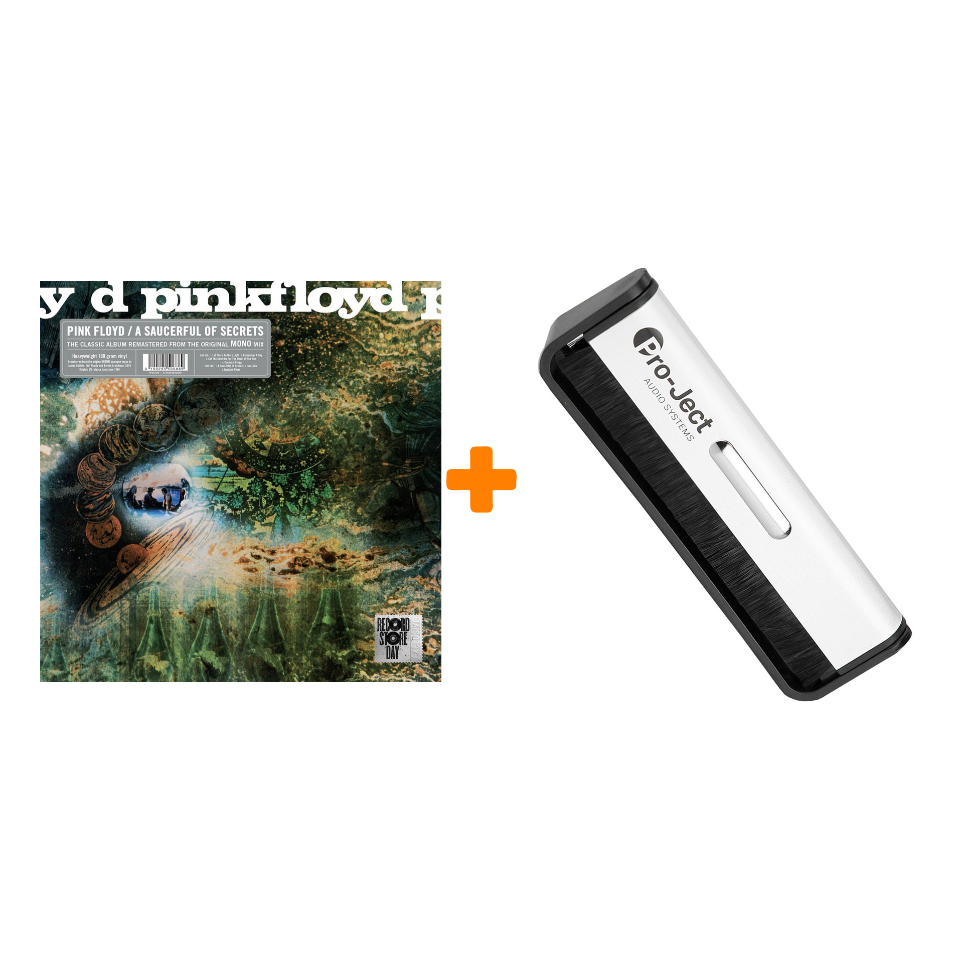 

PINK FLOYD A Saucerful Of Secrets (Mono) LP + Щетка для LP Brush It Набор