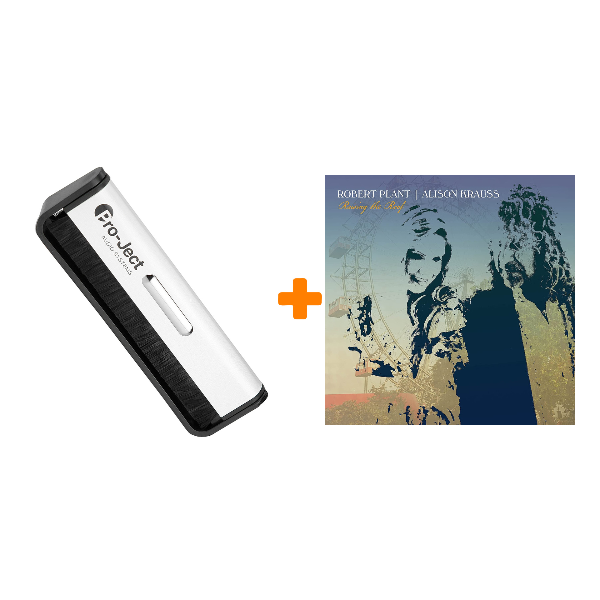 

PLANT ROBERT & ALISON KRAUSS Raise The Roof 2LP + Щетка для LP Brush It Набор