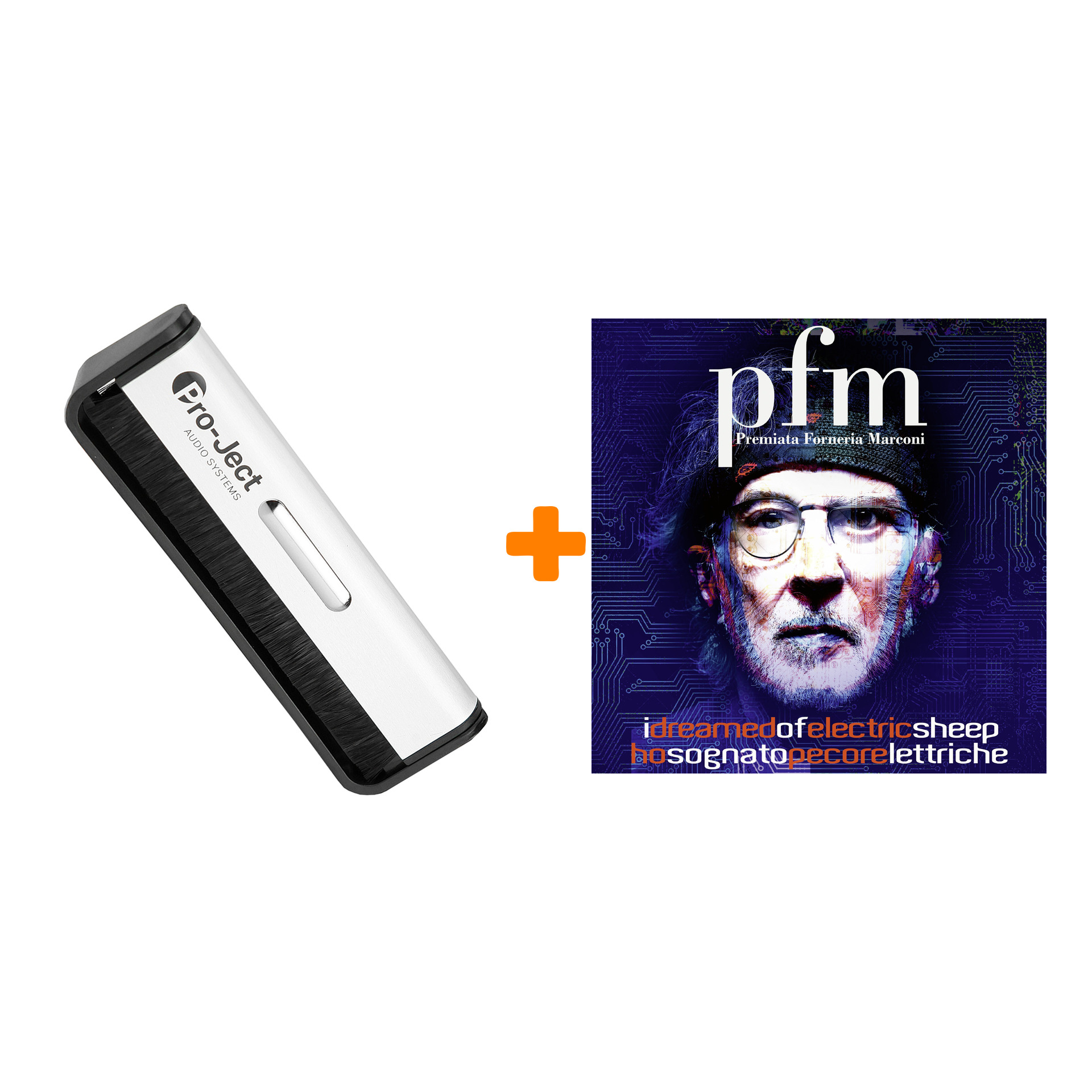 

PREMIATA FORNERIA MARCONI I Dreamed Of Electric Sheep 2LP+2CD + Щетка для LP Brush It Набор