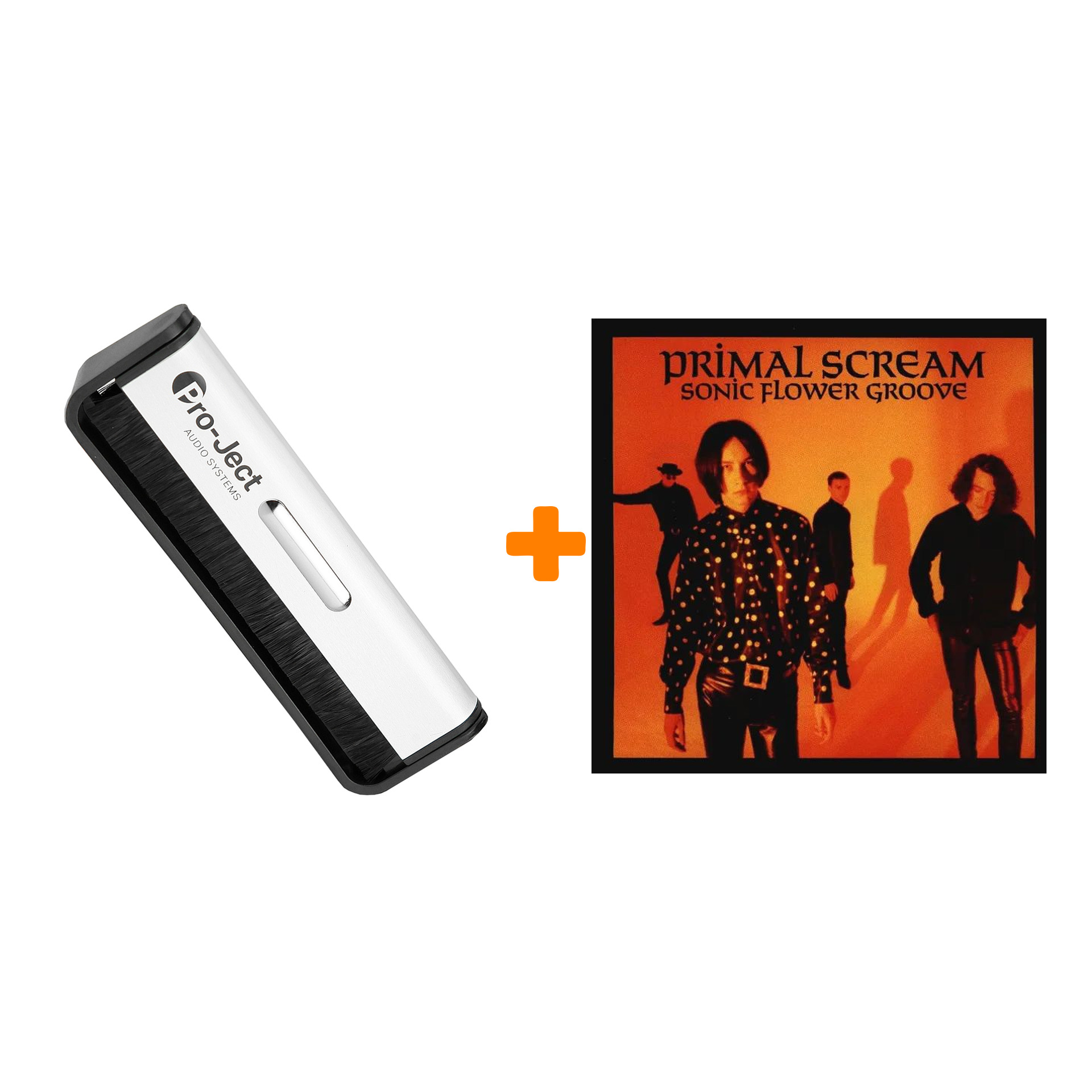

PRIMAL SCREAM Sonic Flower Groove LP + Щетка для LP Brush It Набор