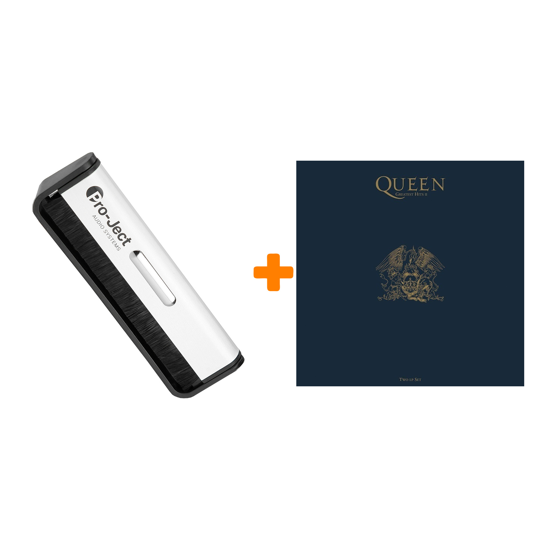 

QUEEN Greatest Hits II 2LP + Щетка для LP Brush It Набор