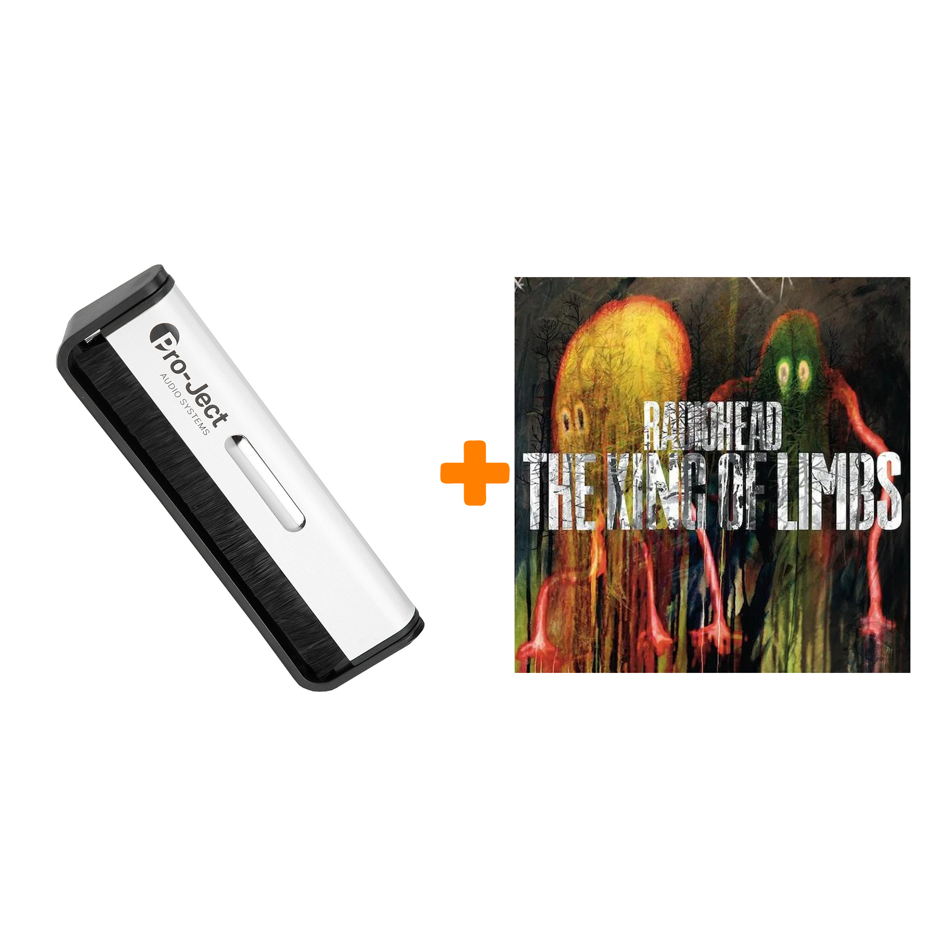 

RADIOHEAD The King Of Limbs LP + Щетка для LP Brush It Набор