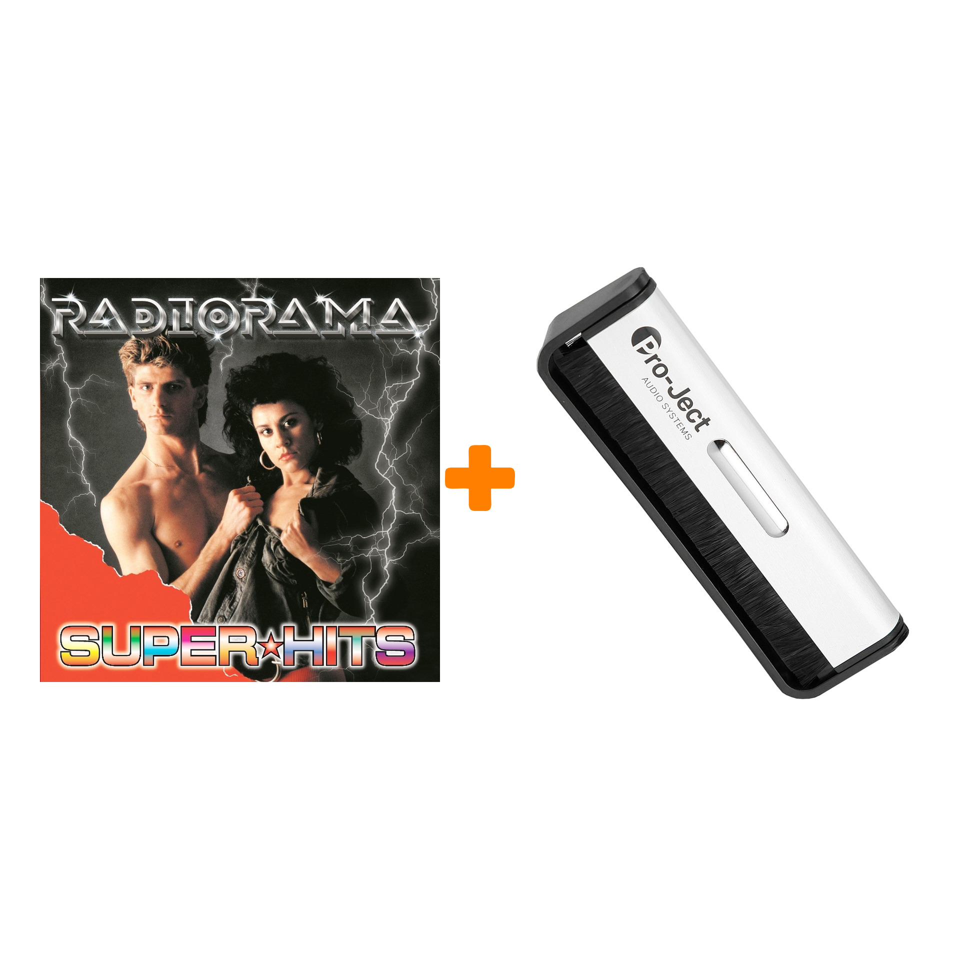 

RADIORAMA Super Hits LP + Щетка для LP Brush It Набор
