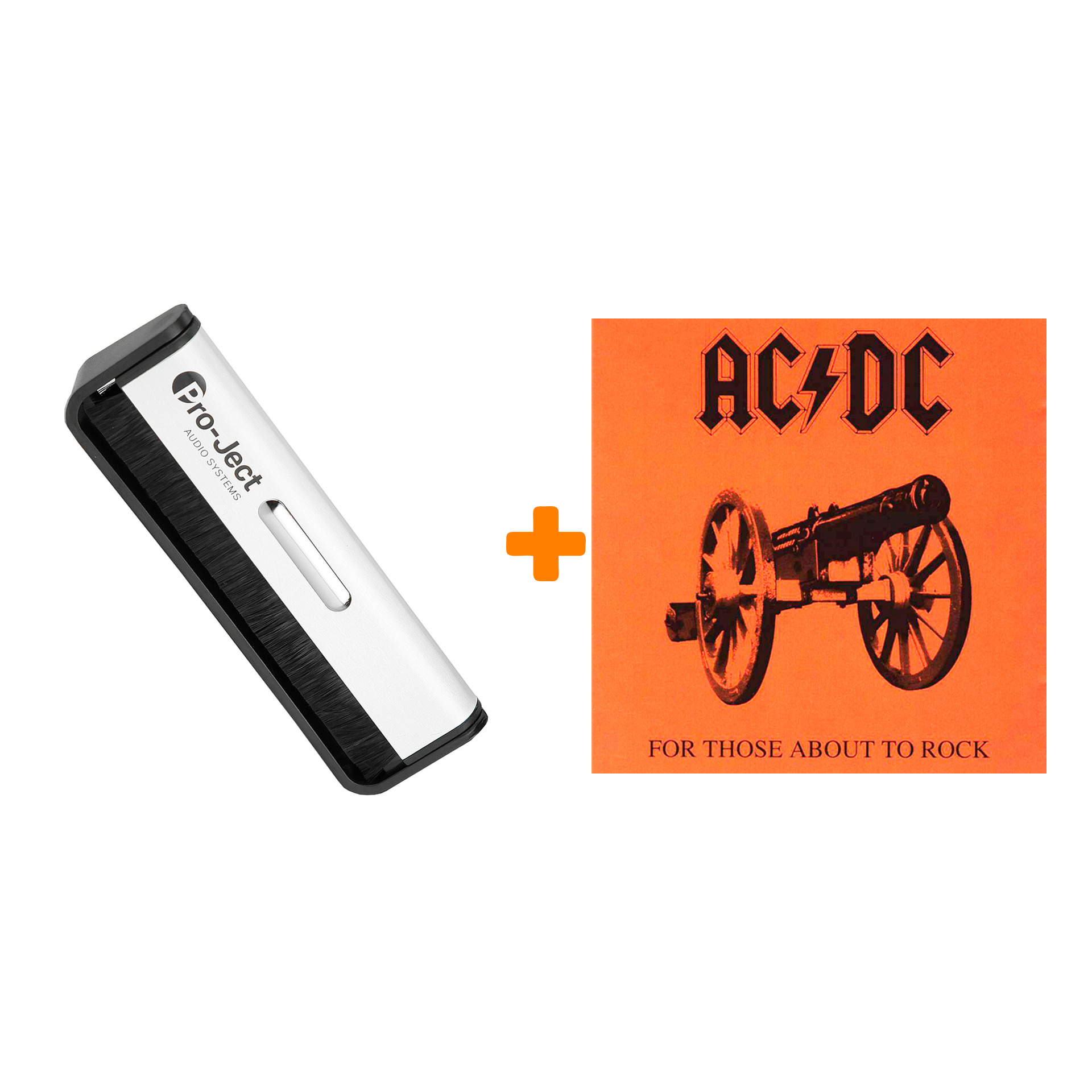 

AC/DC For Those About To Rock We Salute You LP + Щетка для LP Brush It Набор