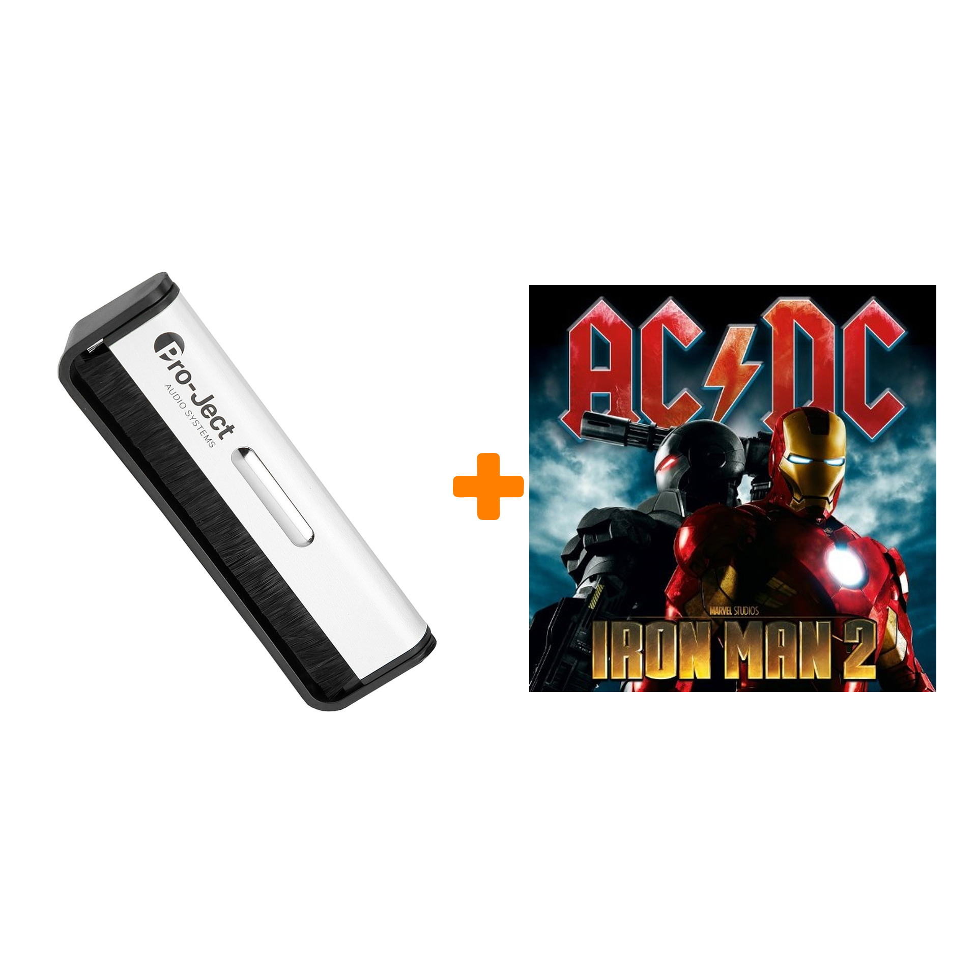 

AC/DC OST Iron Man 2 2LP + Щетка для LP Brush It Набор