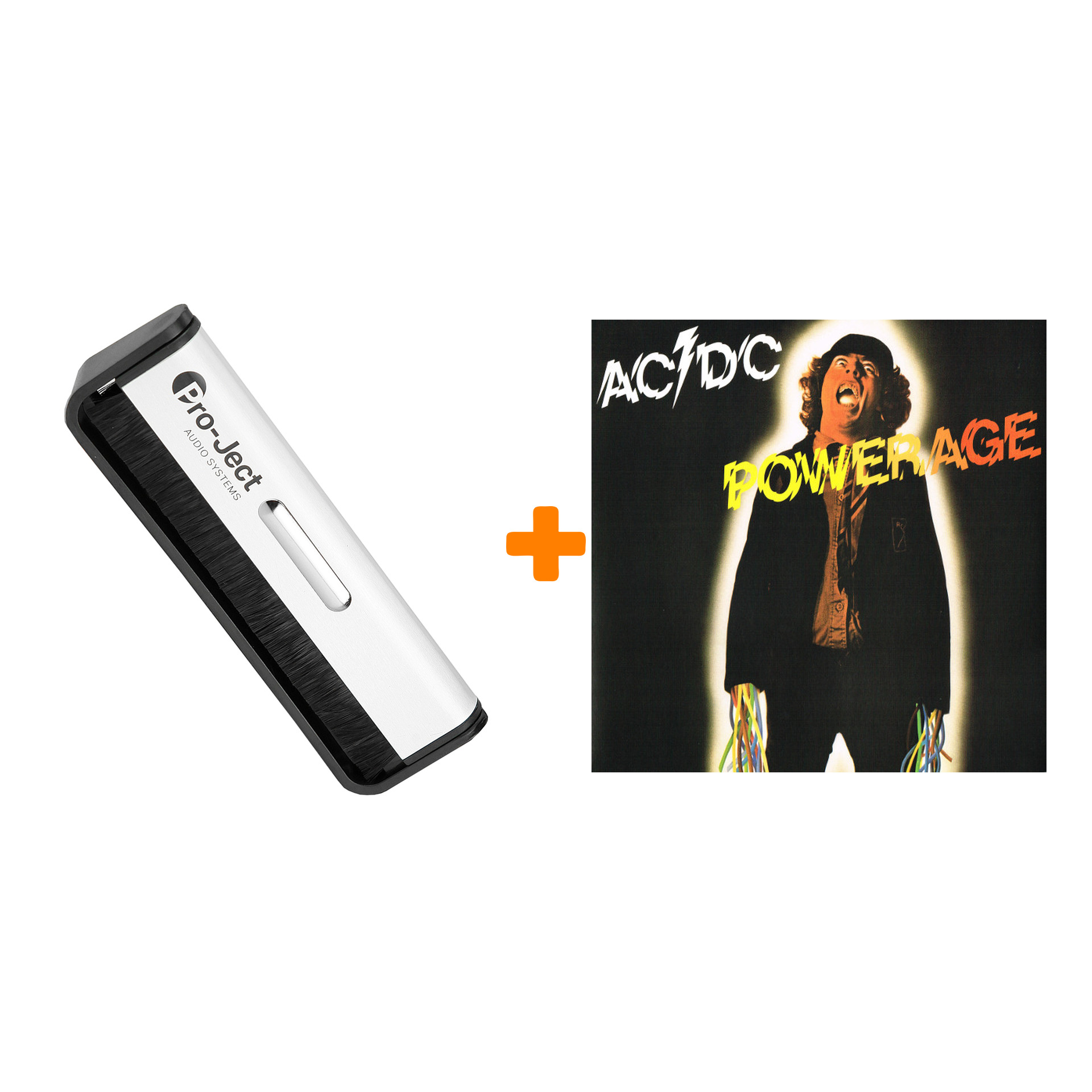 

AC/DC Powerage Limited Edition LP + Щетка для LP Brush It Набор