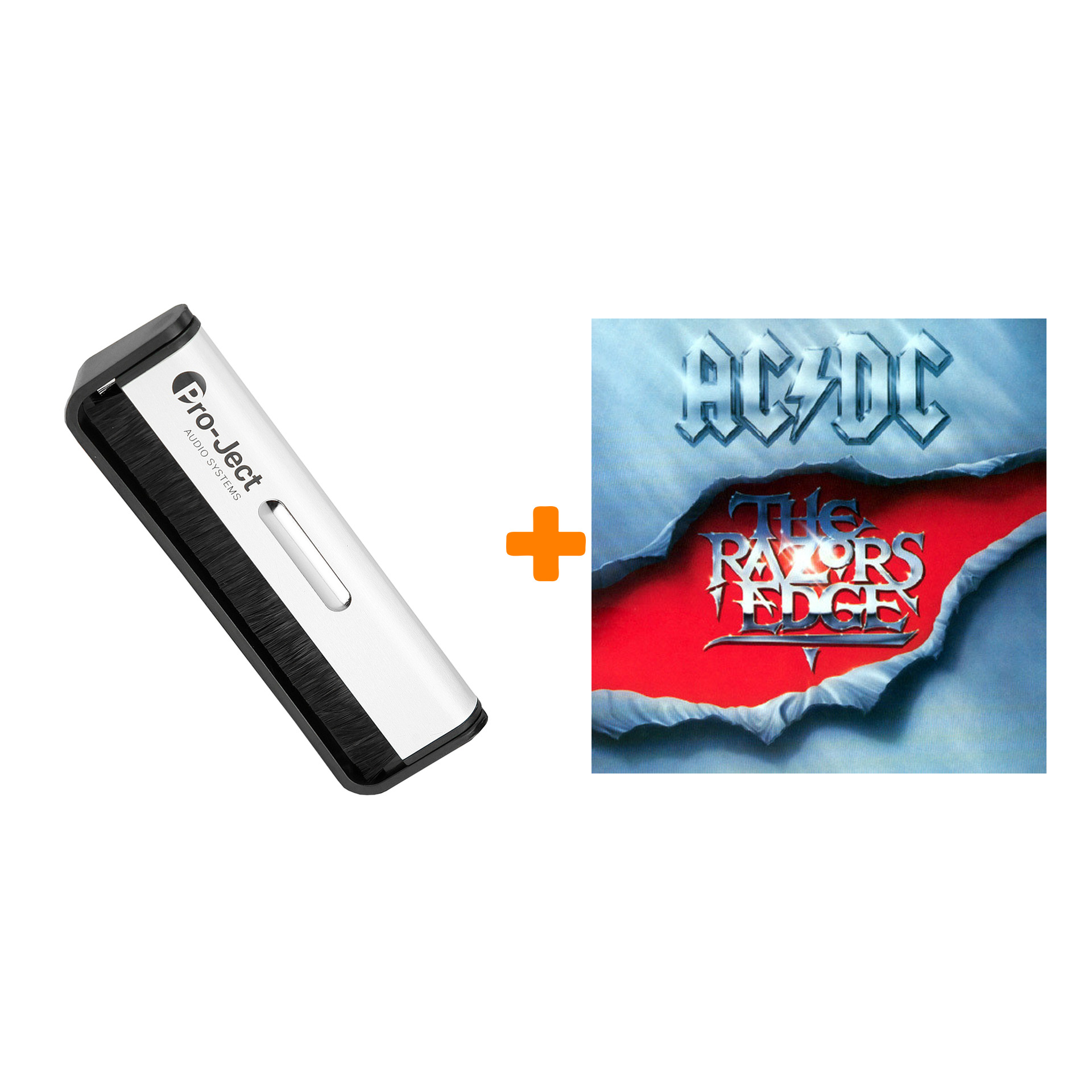 

AC/DC Razor`s Edge LP + Щетка для LP Brush It Набор
