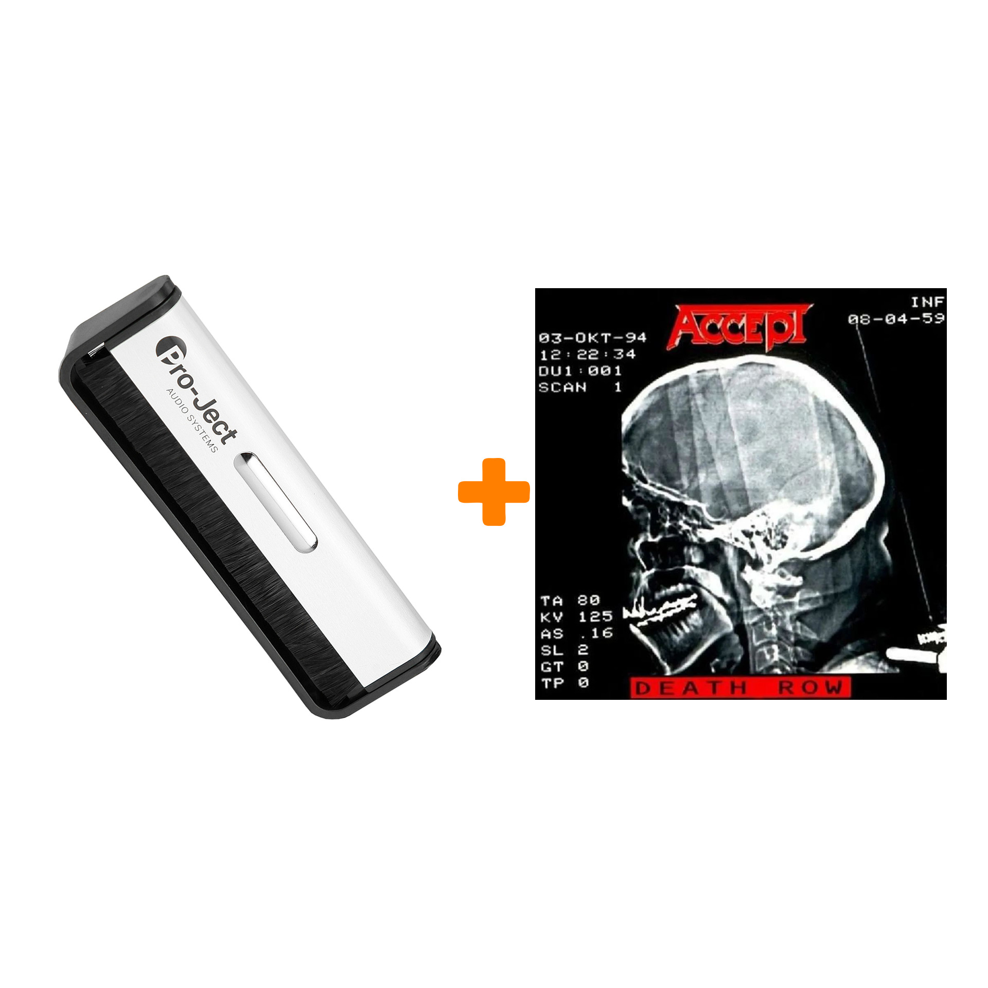 

ACCEPT Death Row 2LP + Щетка для LP Brush It Набор