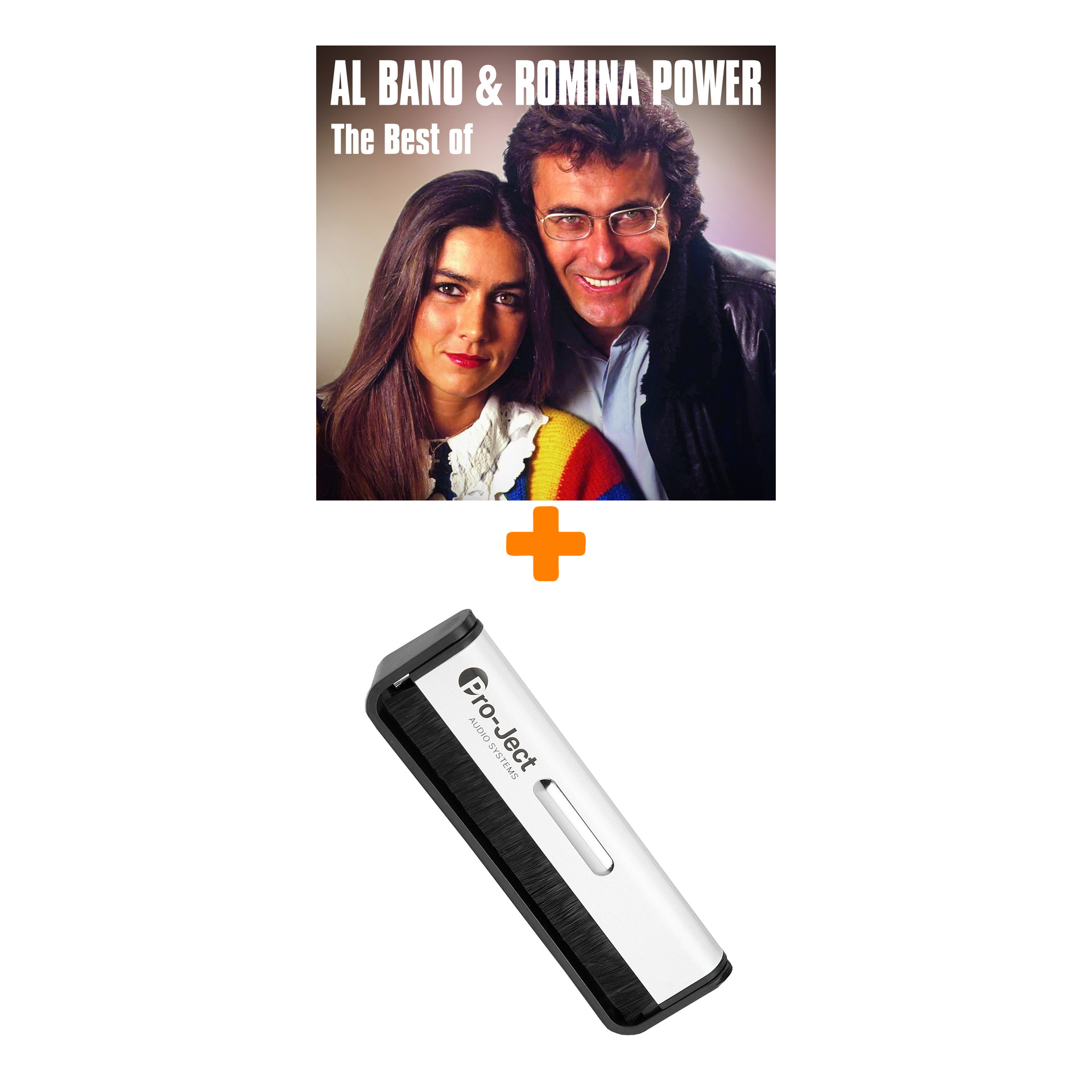 

AL BANO & ROMINA POWER The Best Of LP + Щетка для LP Brush It Набор