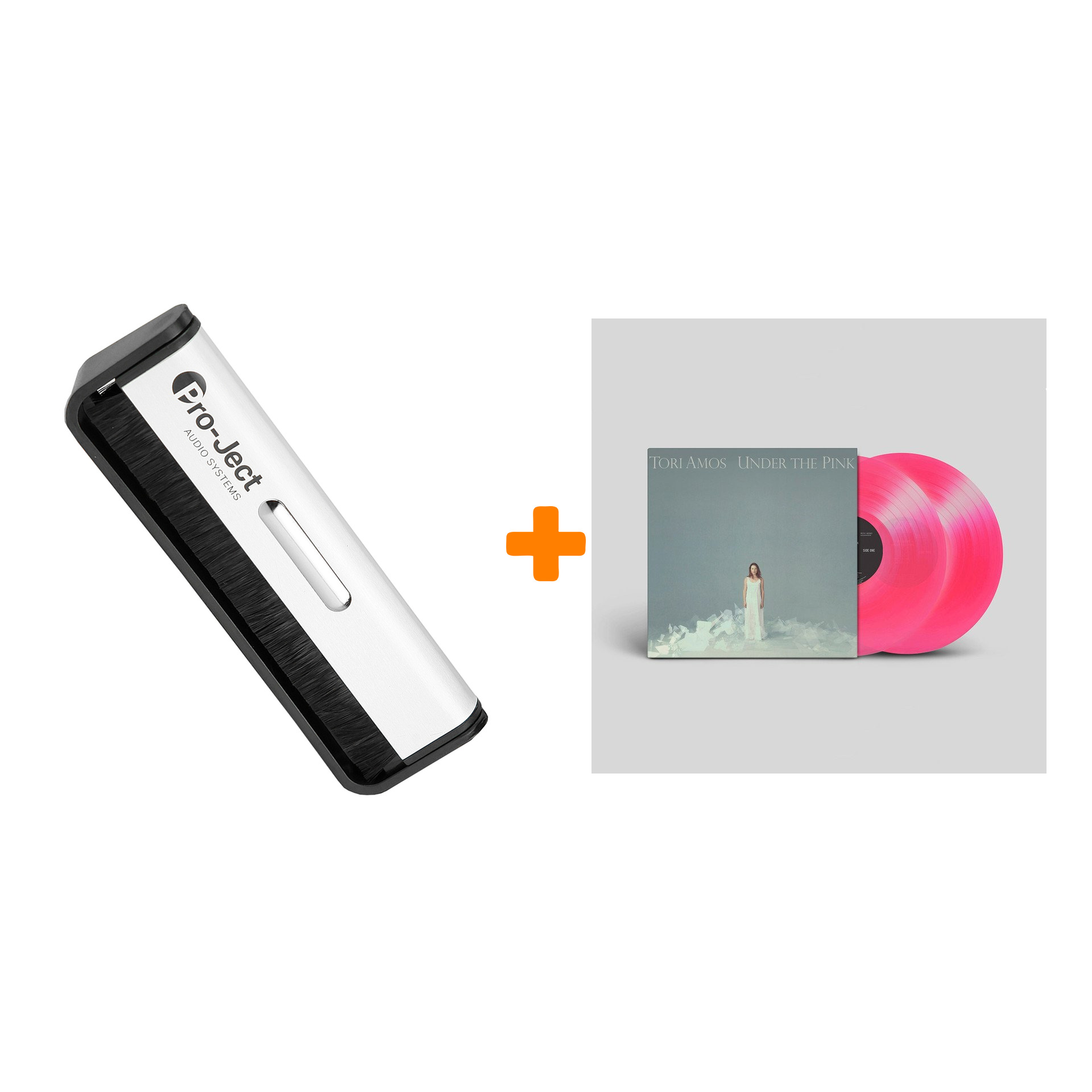 

AMOS TORI Under The Pink Coloured Vinyl 2LP + Щетка для LP Brush It Набор