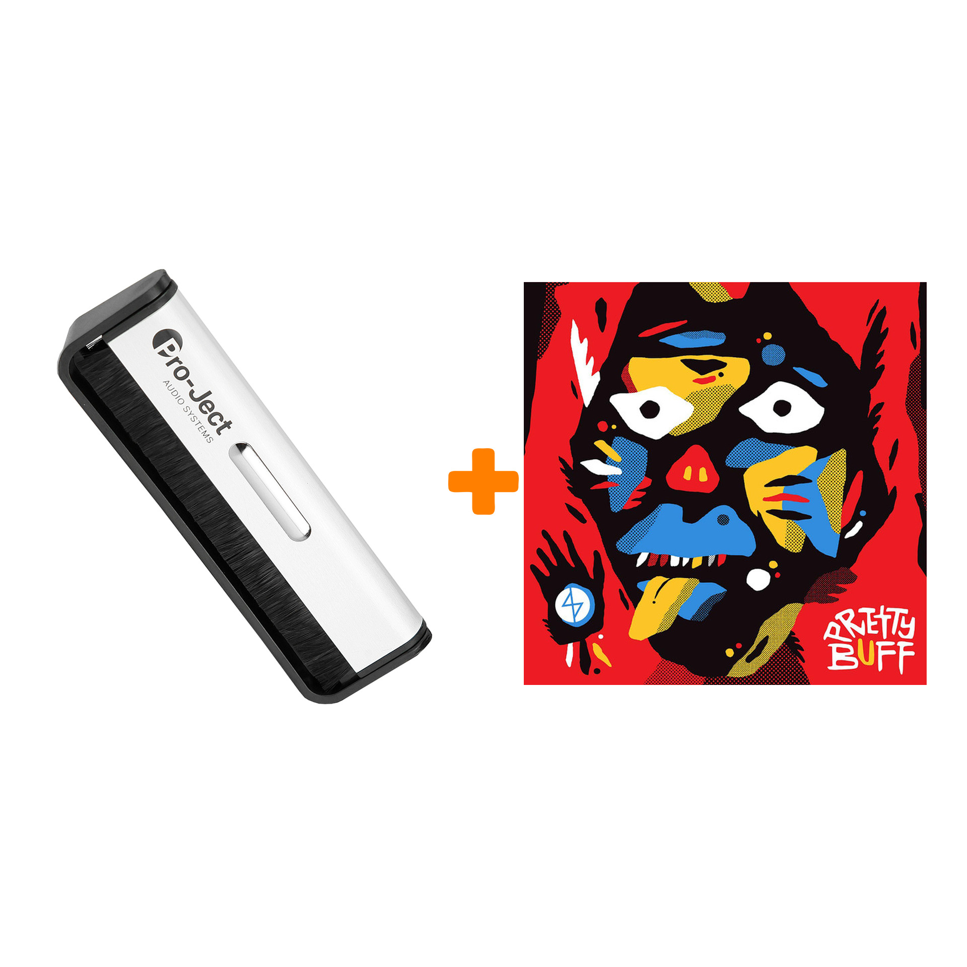

ANGEL DUST Pretty Buff LP + Щетка для LP Brush It Набор