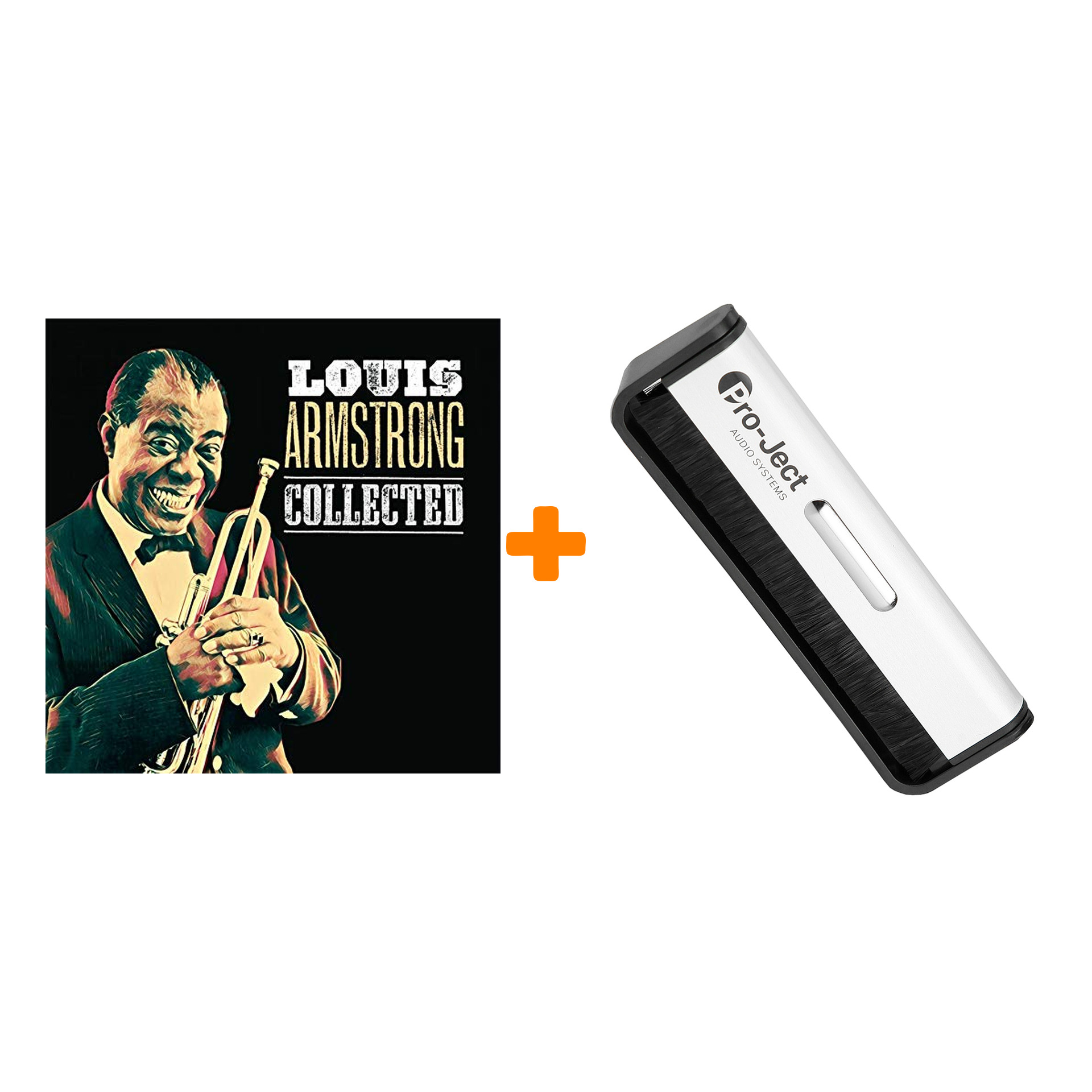 

ARMSTRONG LOUIS Collected 2LP + Щетка для LP Brush It Набор