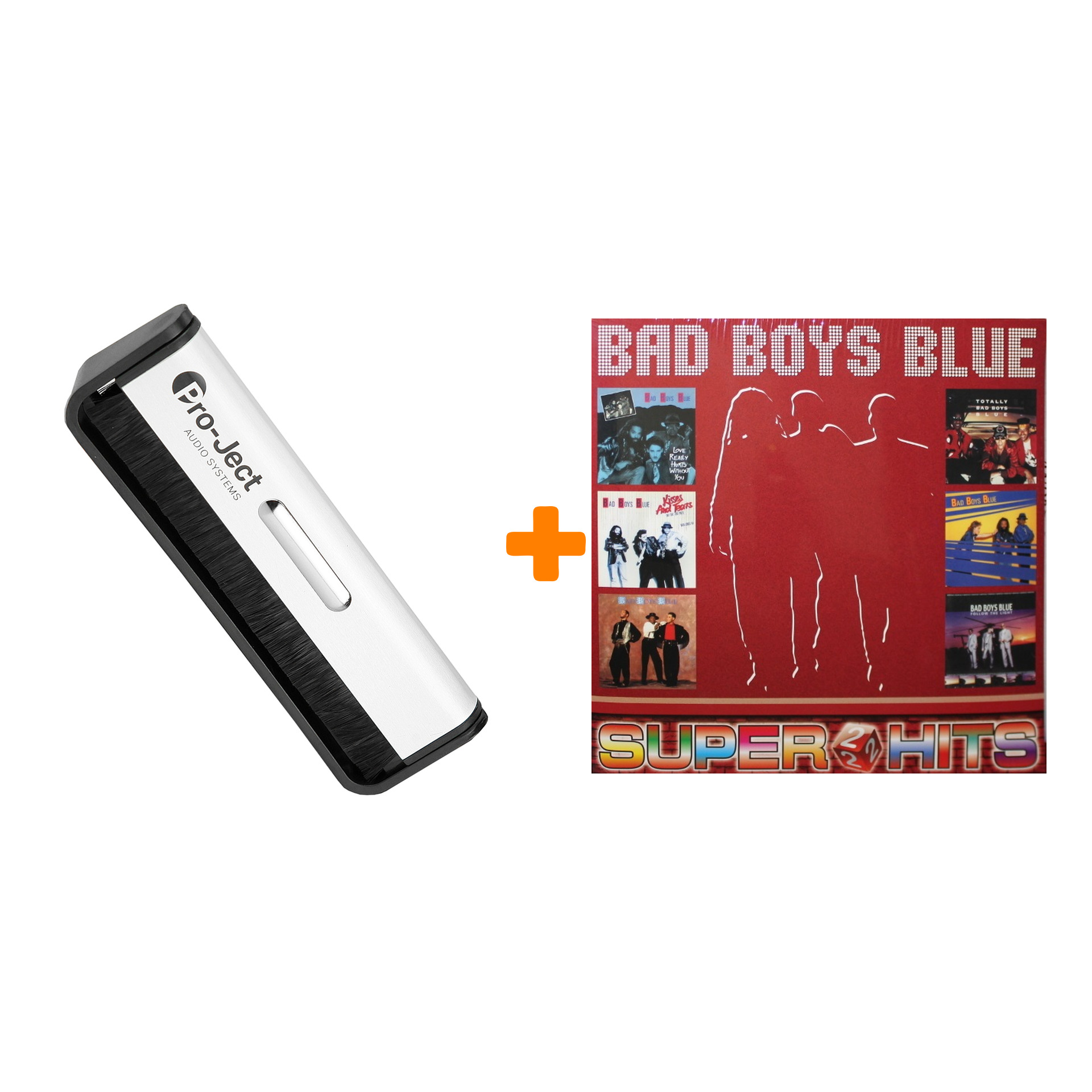 

BAD BOYS BLUE Super Hits 2 LP + Щетка для LP Brush It Набор