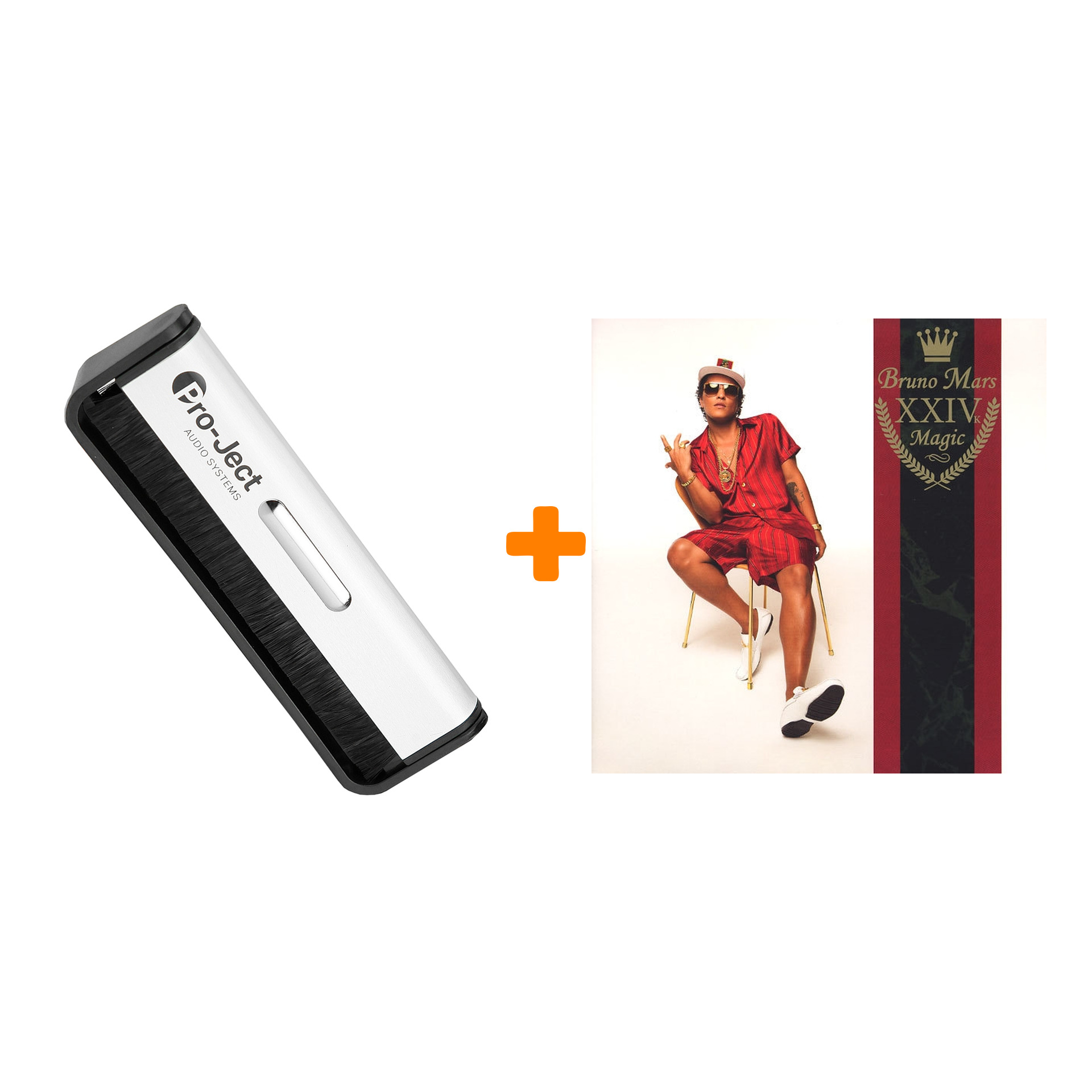 

BRUNO MARS 24K Magic LP + Щетка для LP Brush It Набор