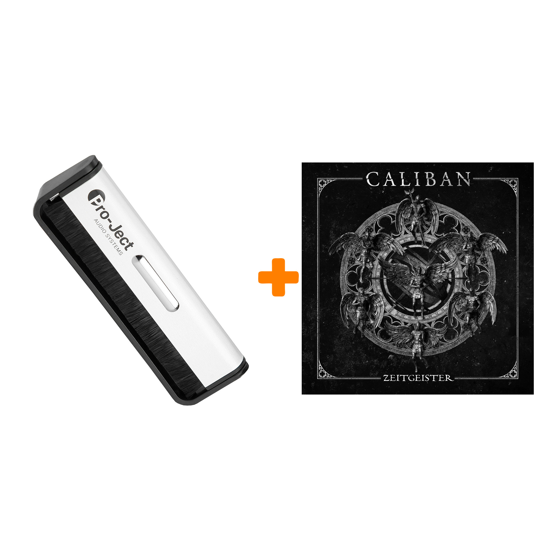 

CALIBAN Zeitgeister LP+CD + Щетка для LP Brush It Набор