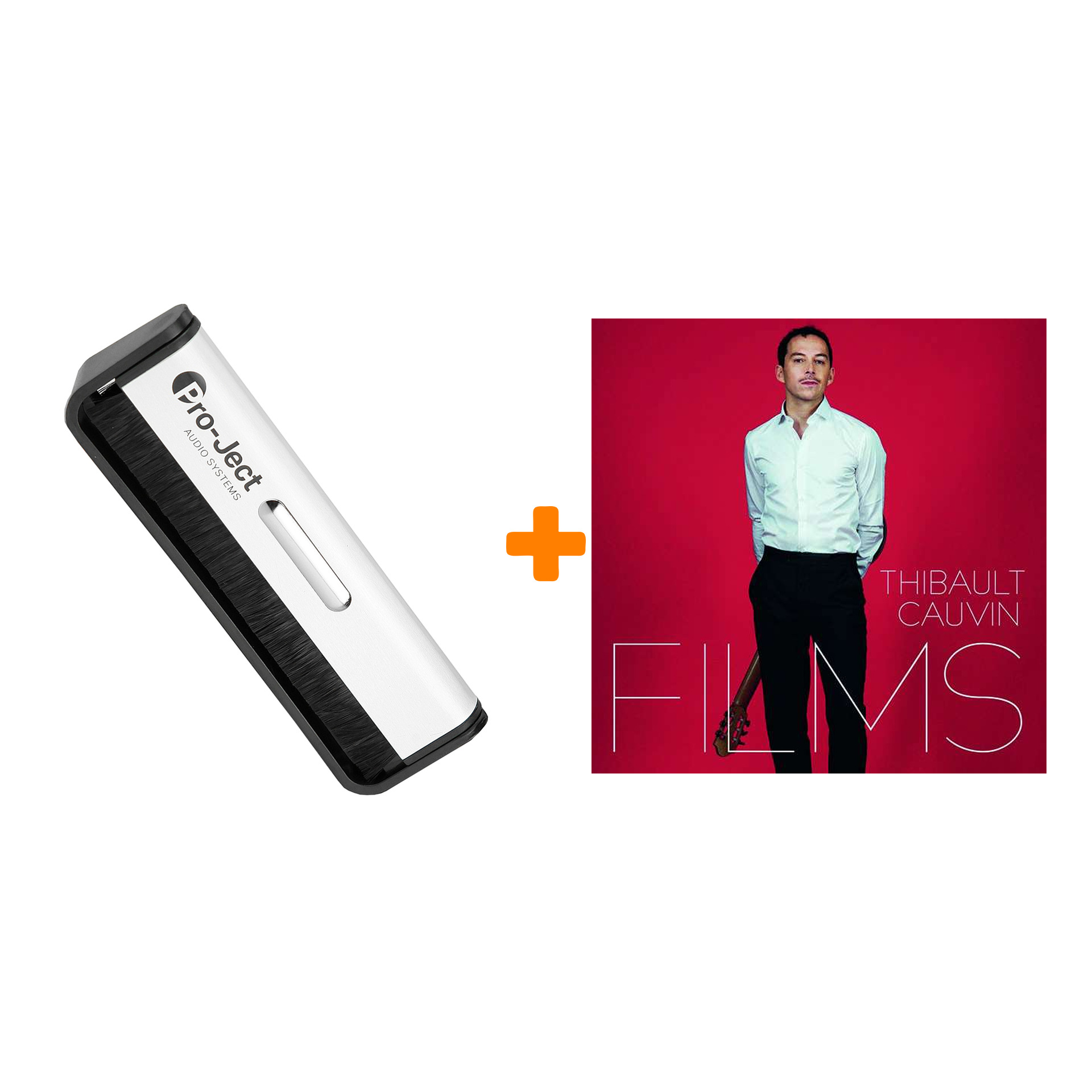

CAUVIN THIBAULT Films LP + Щетка для LP Brush It Набор
