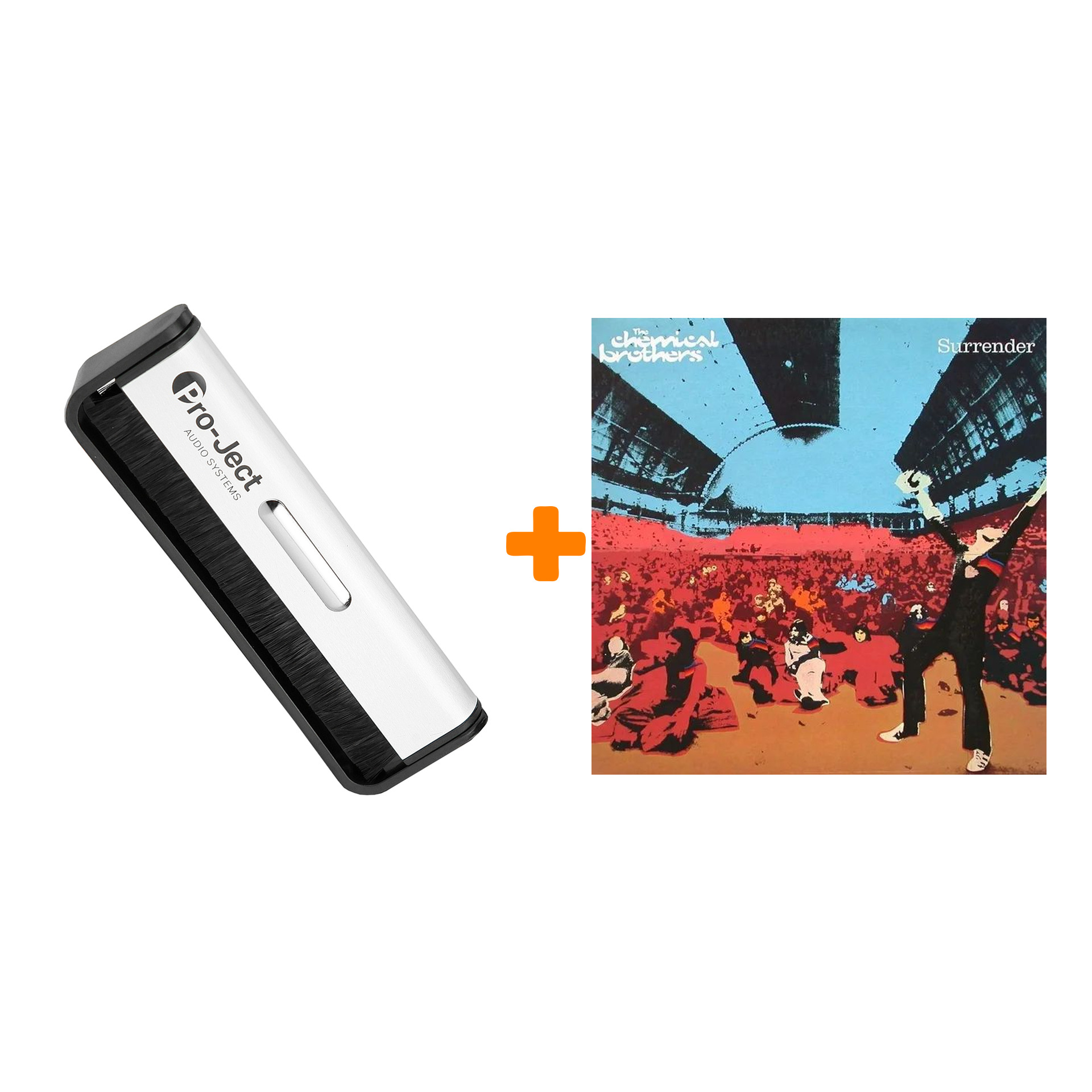 

CHEMICAL BROTHERS Surrender 2LP + Щетка для LP Brush It Набор