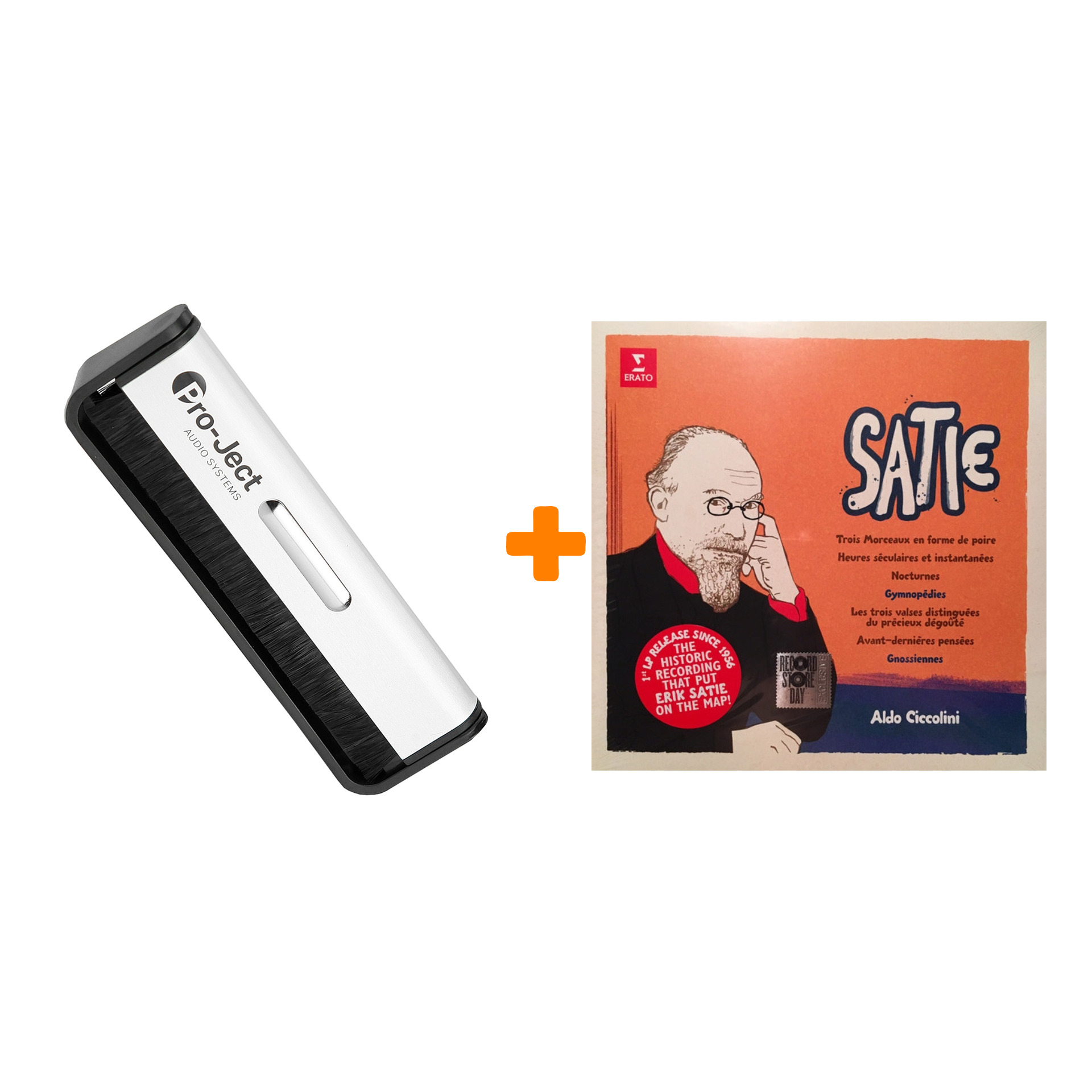 

CICCOLINI ALDO Satie LP + Щетка для LP Brush It Набор