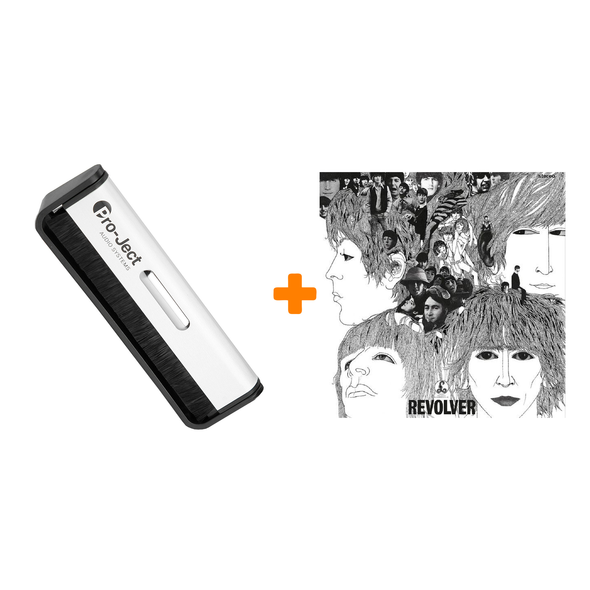 

BEATLES Revolver 2022 Mix 2LP + Щетка для LP Brush It Набор