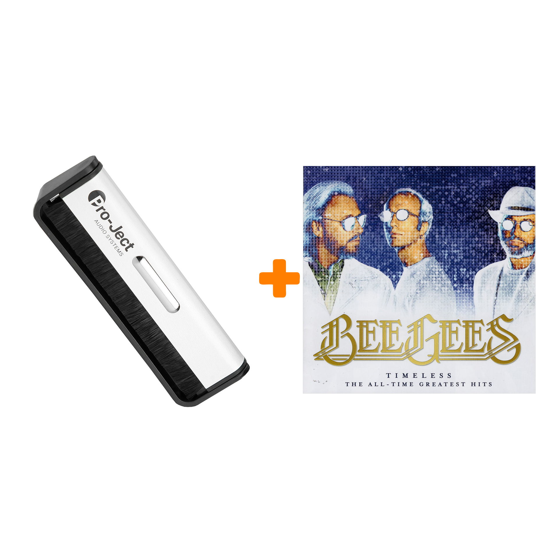 

BEE GEES Timeless The All-Time Greatest Hits 2LP + Щетка для LP Brush It Набор