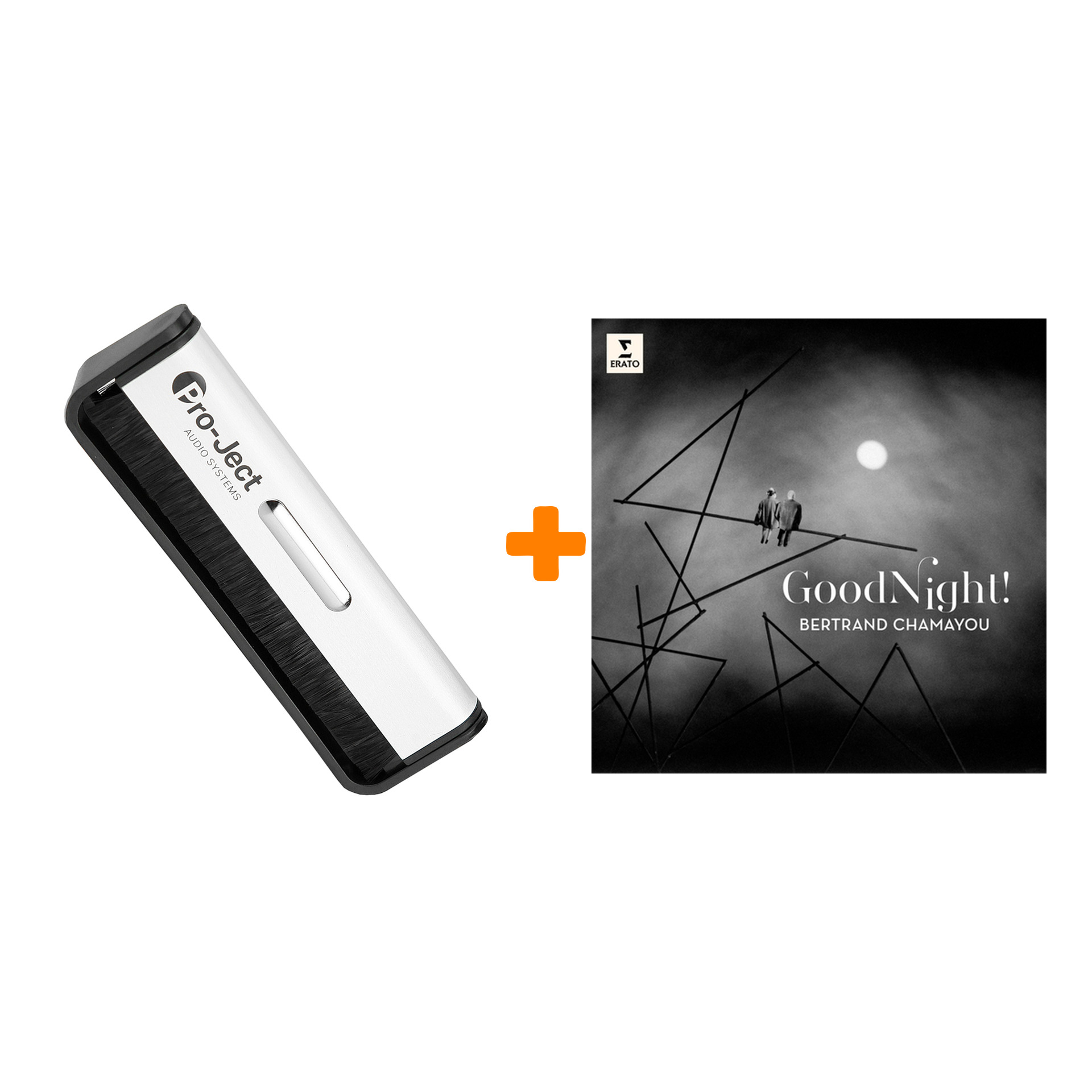 

BERTRAND CHAMAYOU Good Night! LP + Щетка для LP Brush It Набор