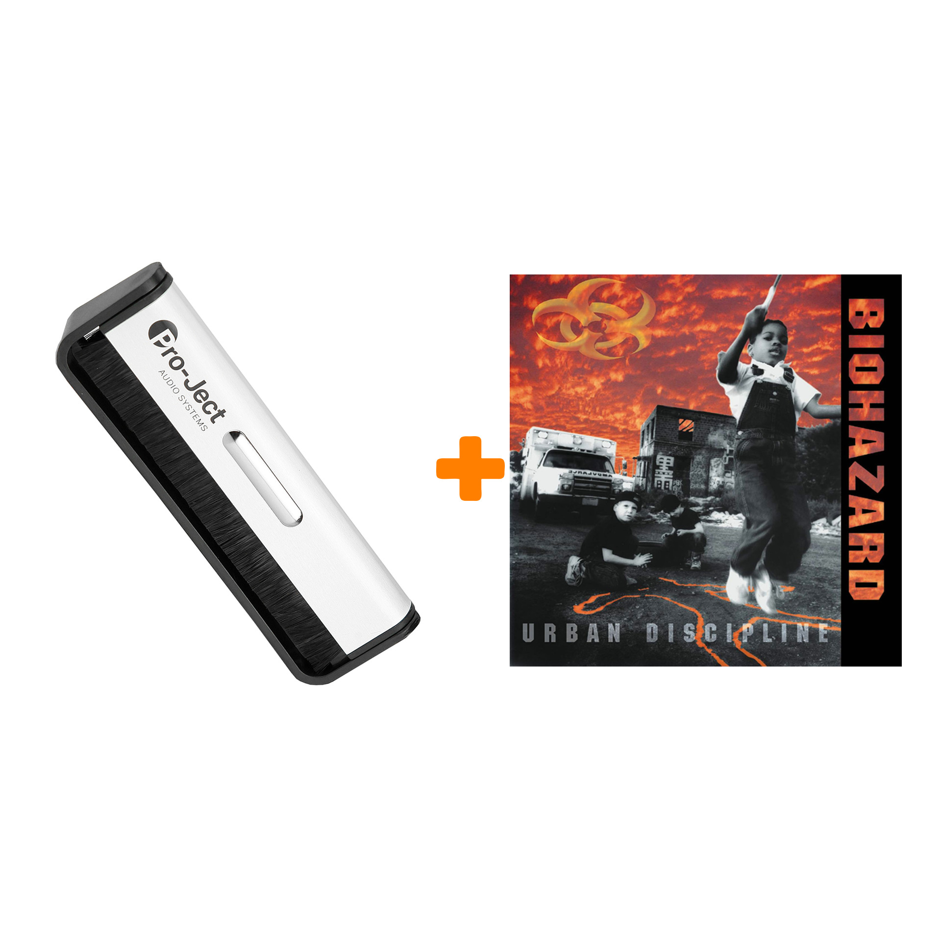 

BIOHAZARD Urban Discipline 30th Anniversary 2LP + Щетка для LP Brush It Набор