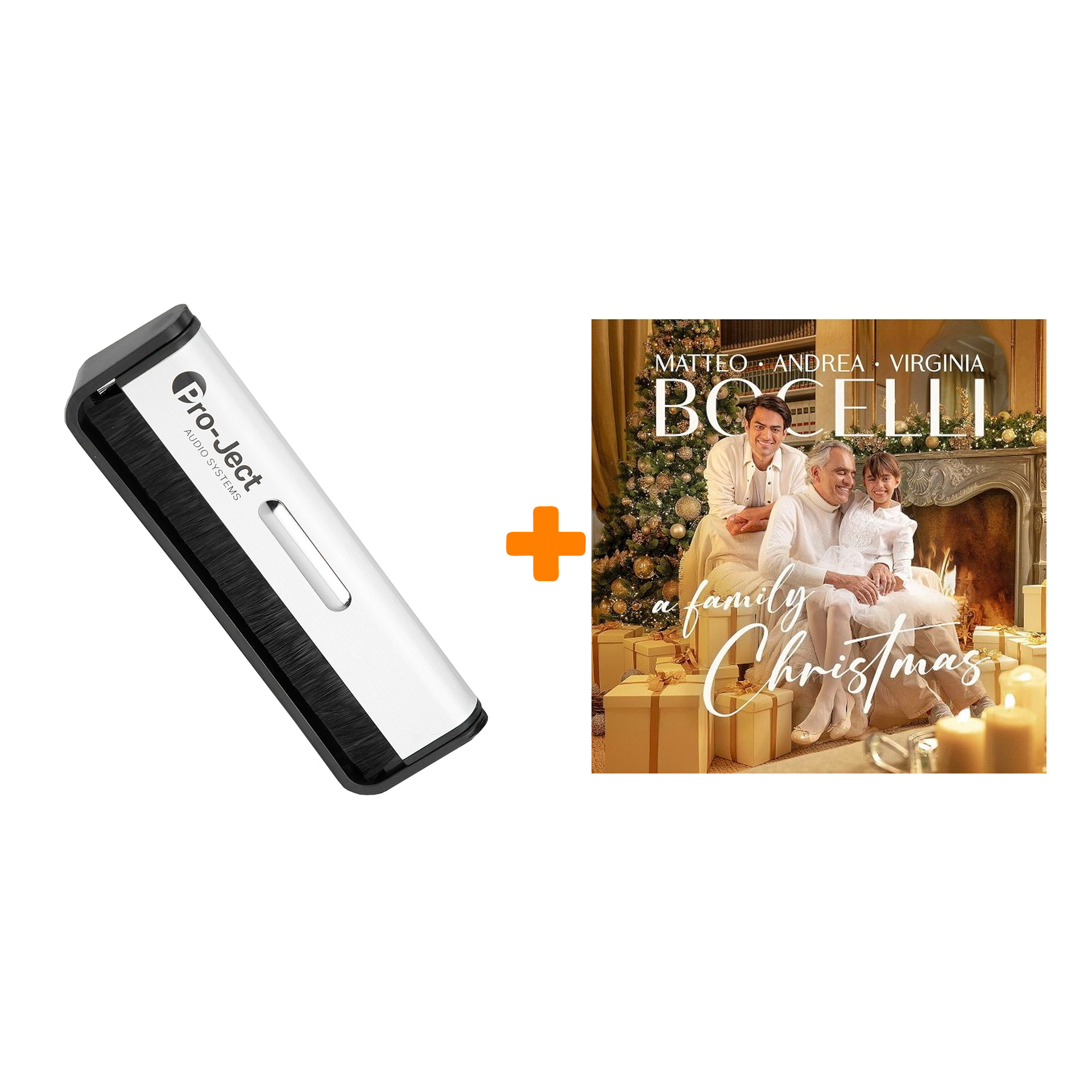 

BOCELLI ANDREA A Family Christmas LP + Щетка для LP Brush It Набор