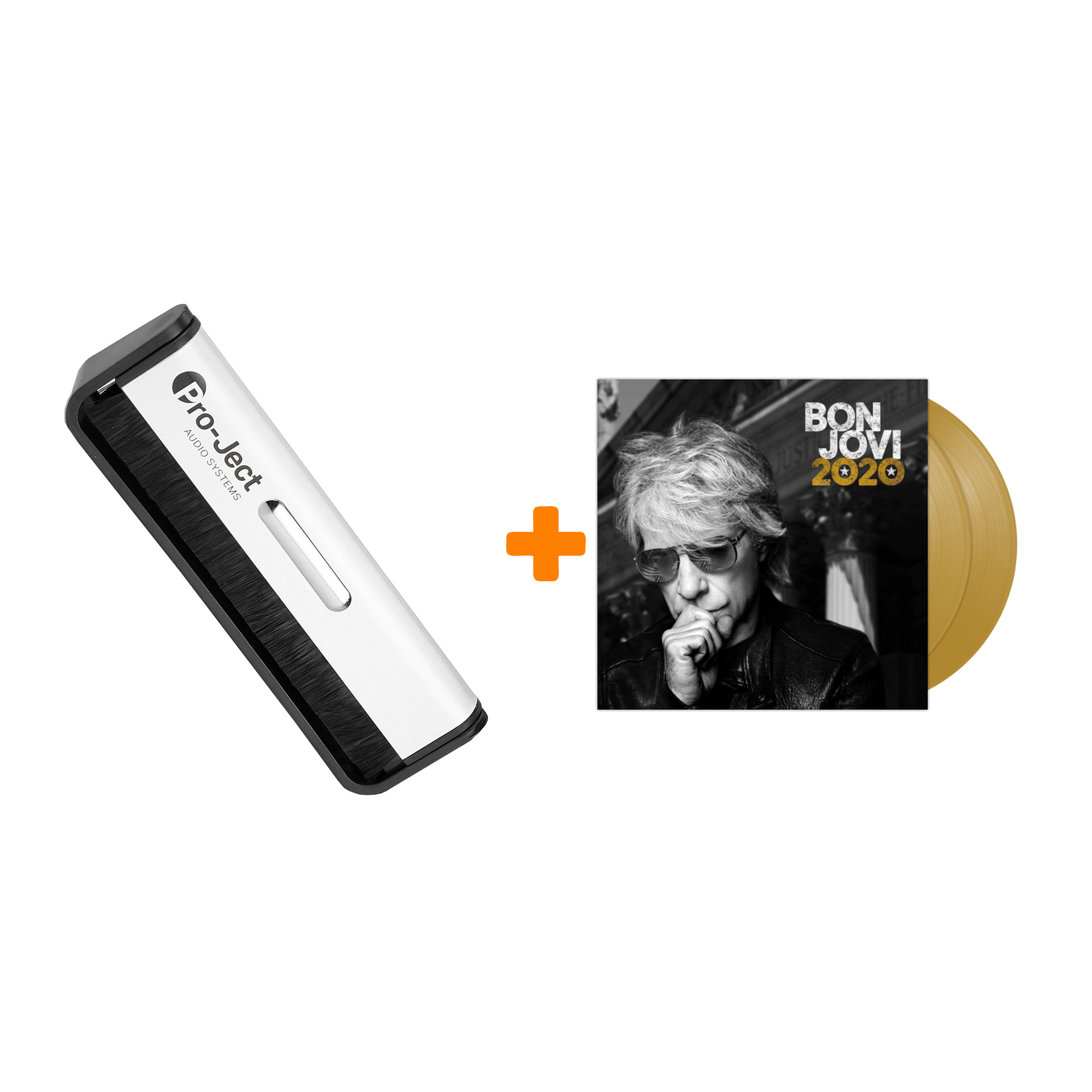 

BON JOVI 2020 2LP + Щетка для LP Brush It Набор