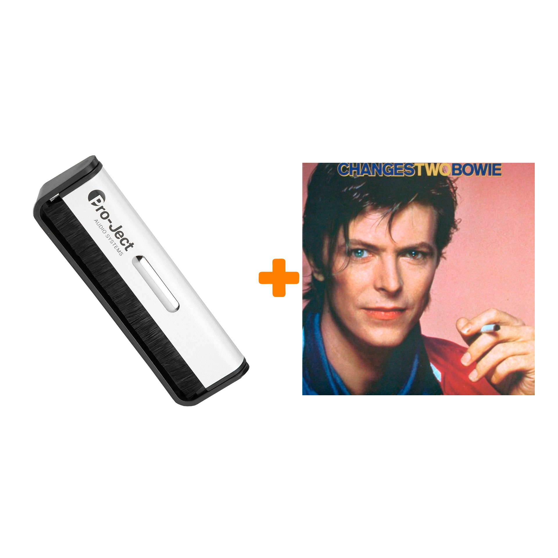 

BOWIE DAVID Changestwobowie LP + Щетка для LP Brush It Набор