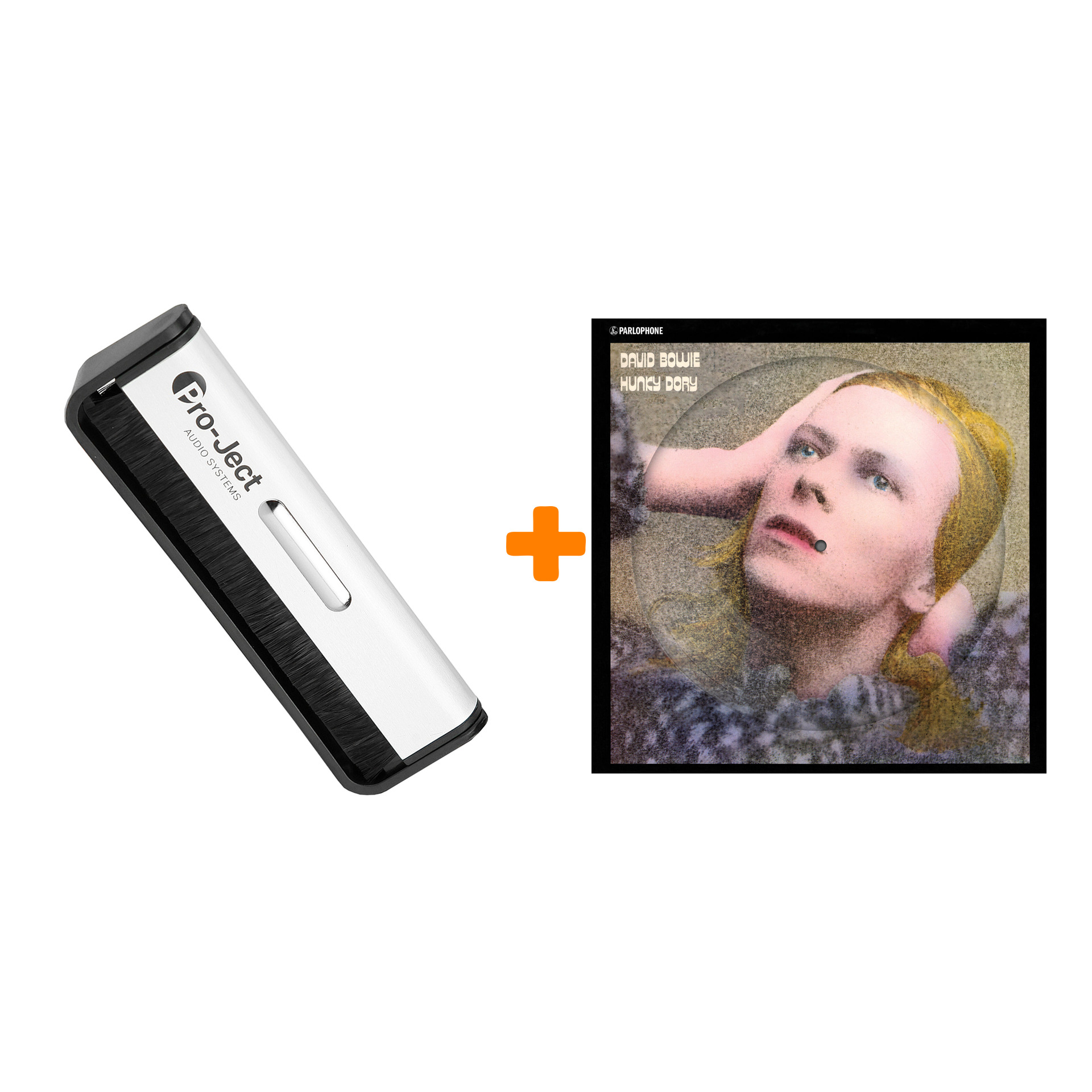 

BOWIE DAVID Hunky Dory 50th Anniversary Picture Vinyl LP + Щетка для LP Brush It Набор