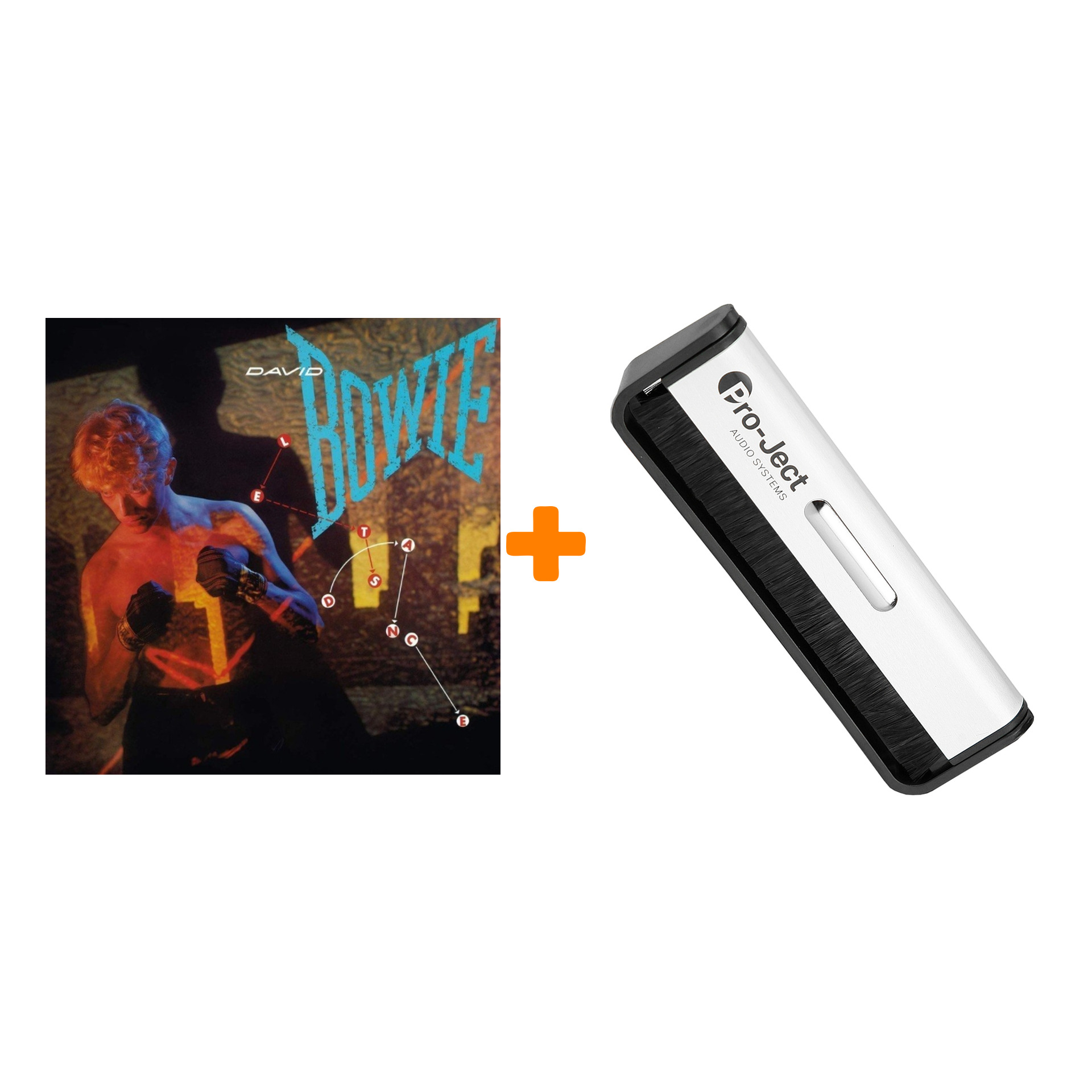 

BOWIE DAVID Let`s Dance LP + Щетка для LP Brush It Набор