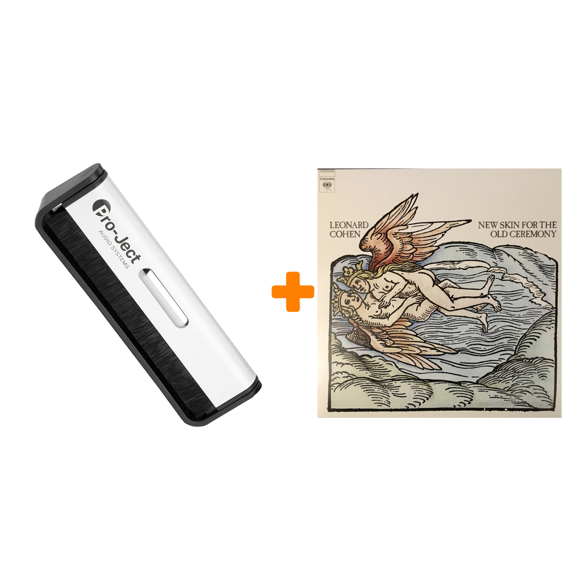 

COHEN LEONARD New Skin For The Old Ceremony LP + Щетка для LP Brush It Набор