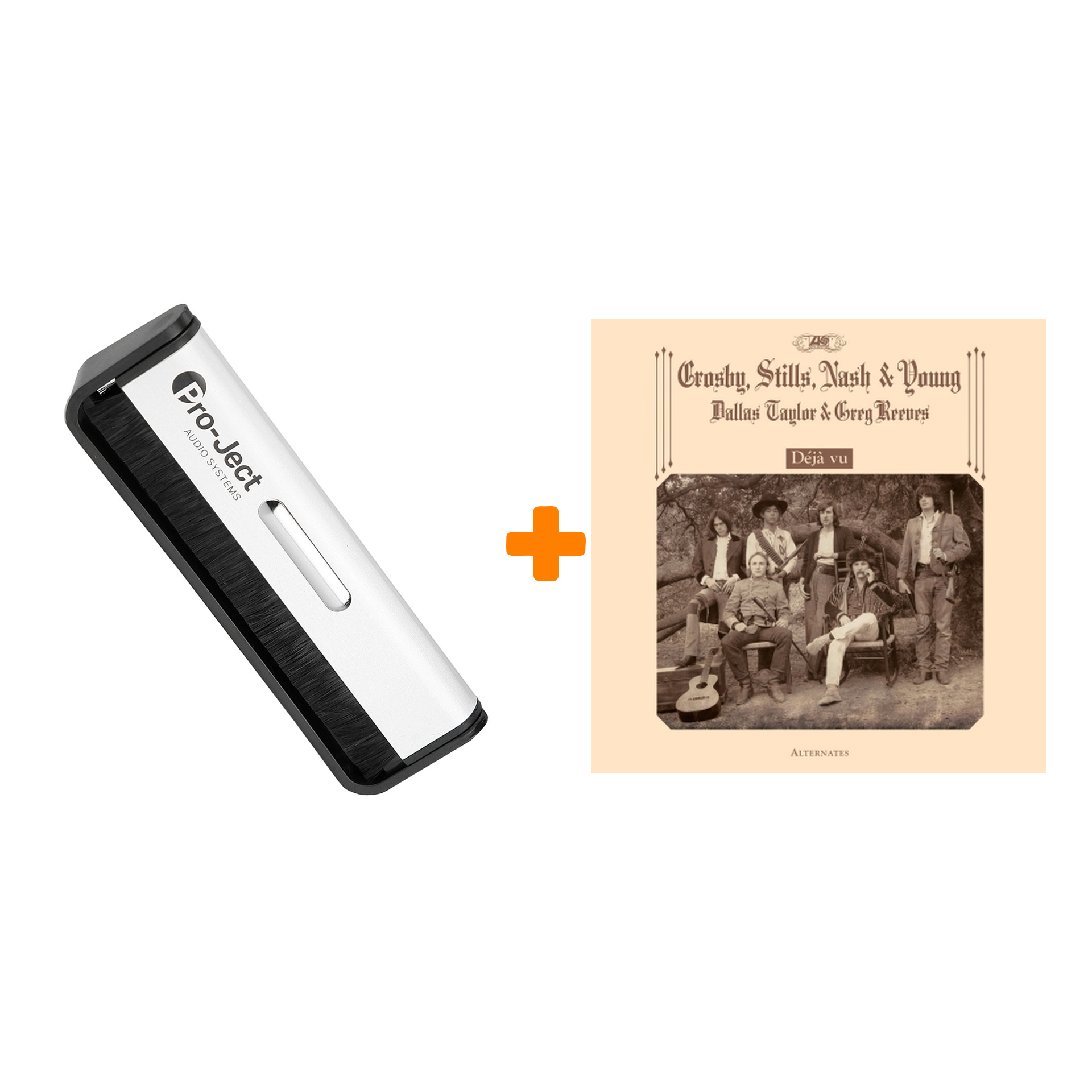 

CROSBY, STILLS, NASH & YOUNG Deja Vu Alternates LP + Щетка для LP Brush It Набор