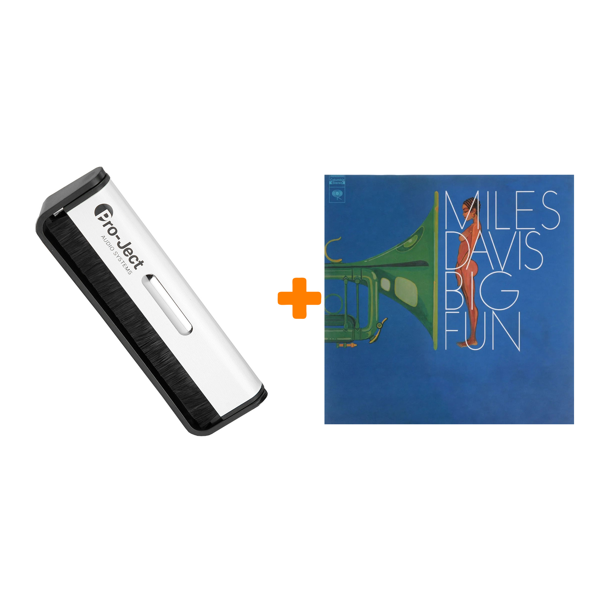 

DAVIS MILES Big Fun 2LP + Щетка для LP Brush It Набор