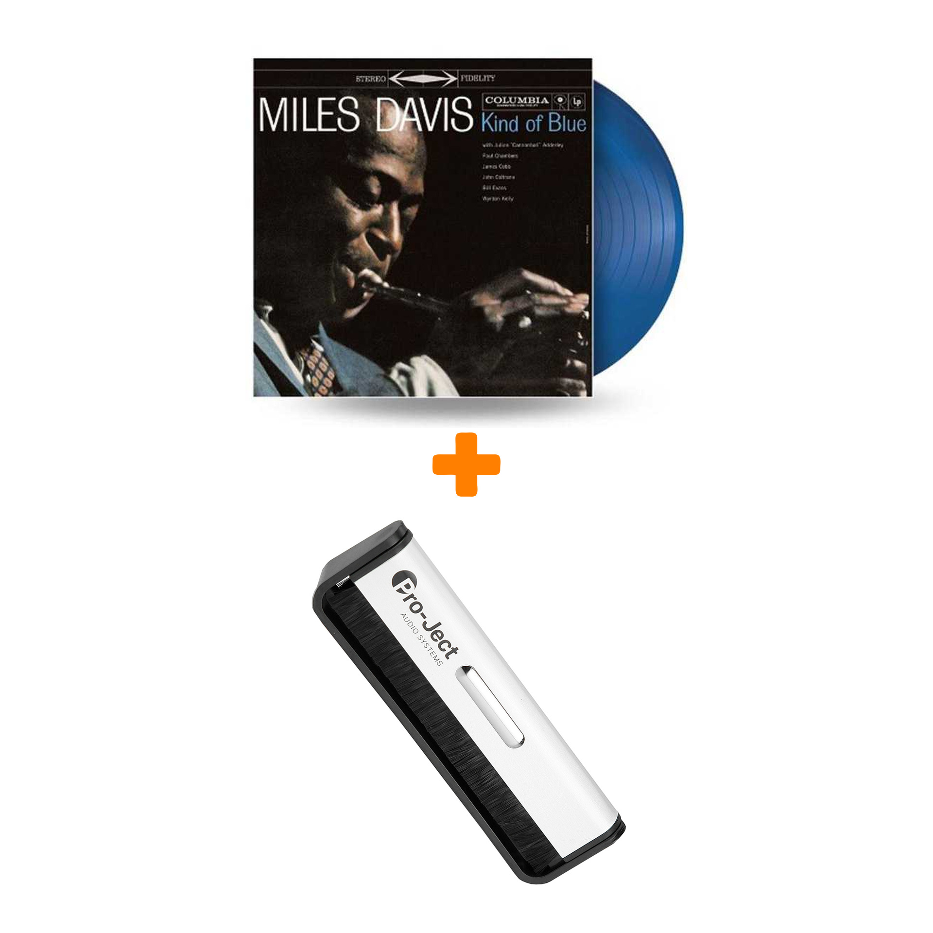 

DAVIS MILES Kind Of Blue Coloured Vinyl LP + Щетка для LP Brush It Набор