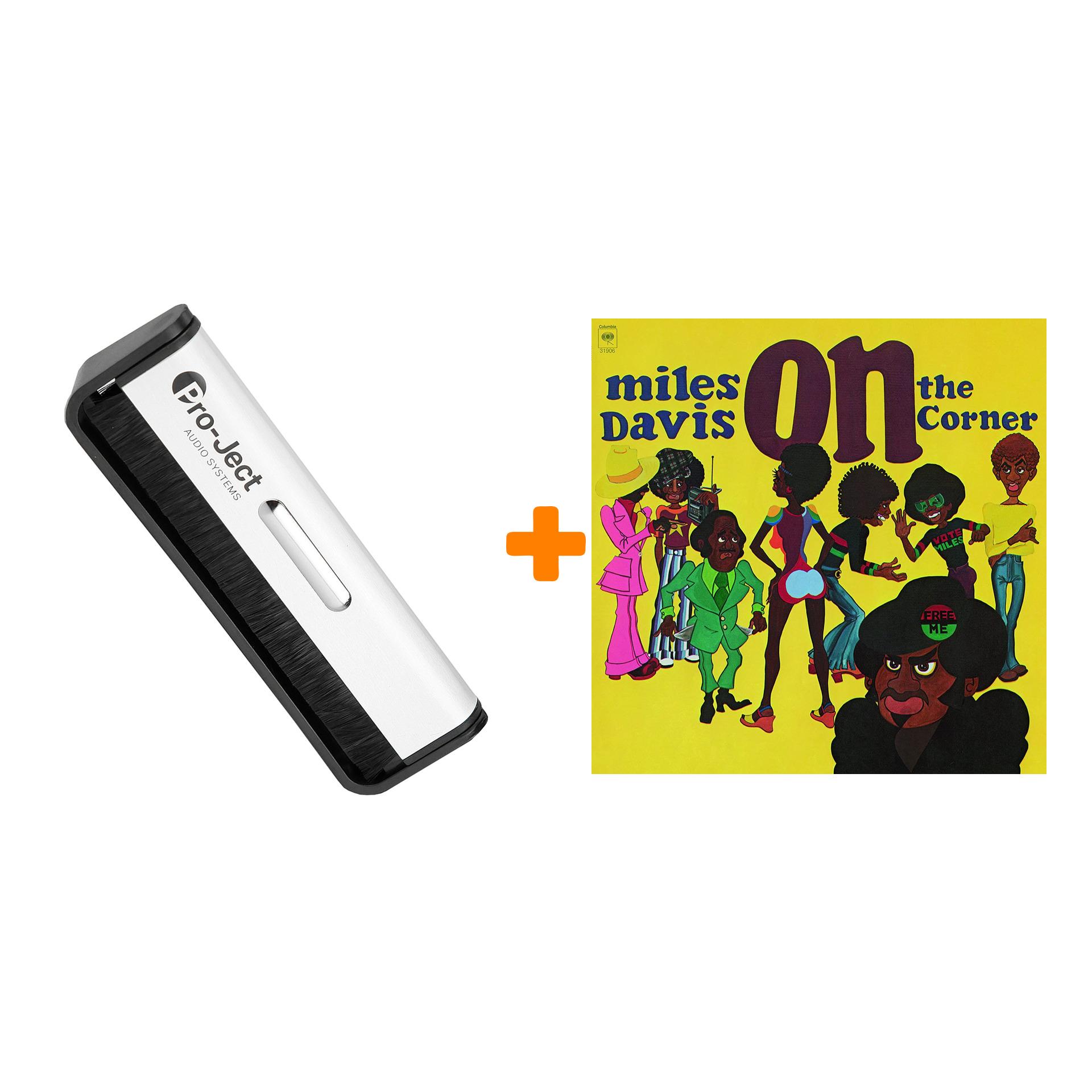 

DAVIS MILES On The Corner LP + Щетка для LP Brush It Набор