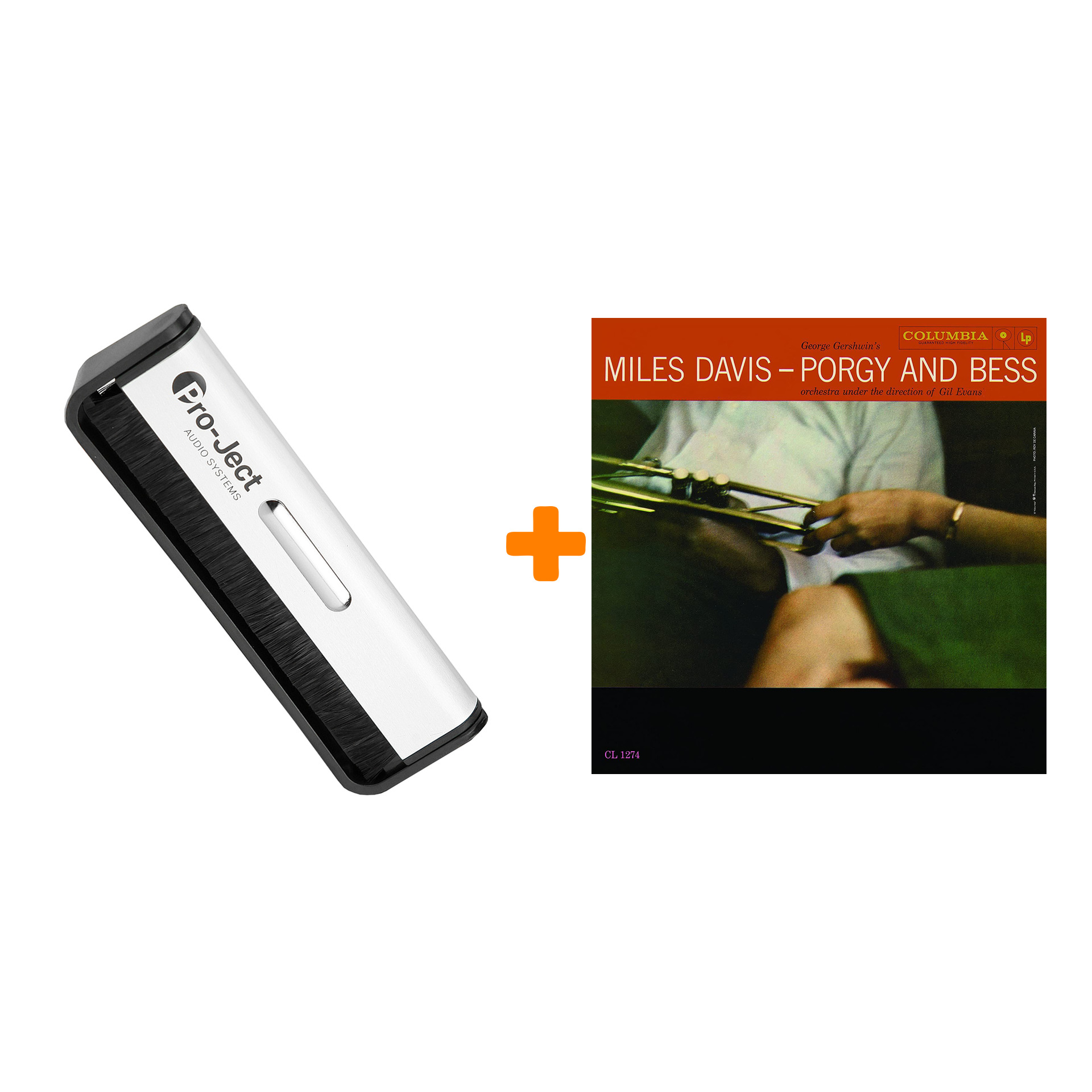 

DAVIS MILES Porgy & Bess LP + Щетка для LP Brush It Набор