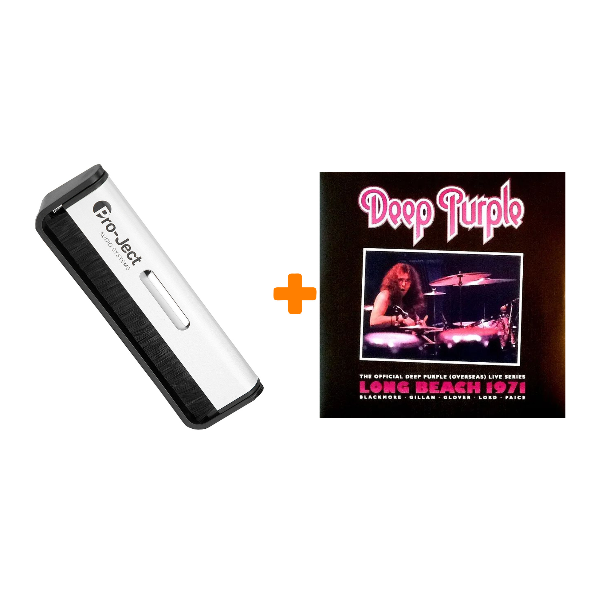 

DEEP PURPLE Long Beach 1971 2LP + Щетка для LP Brush It Набор