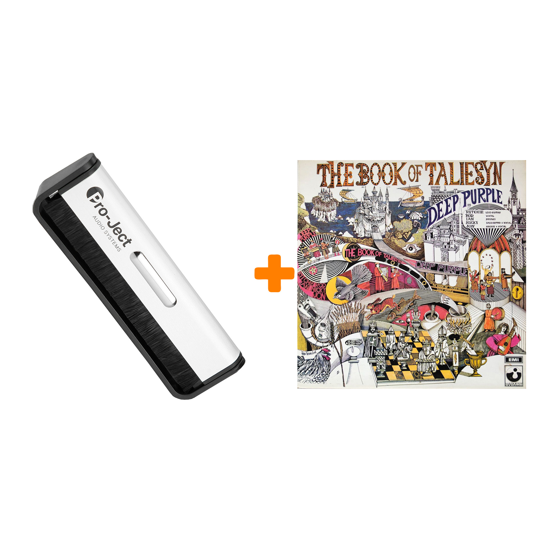 

DEEP PURPLE The Book Of Taliesyn (Mono) LP + Щетка для LP Brush It Набор
