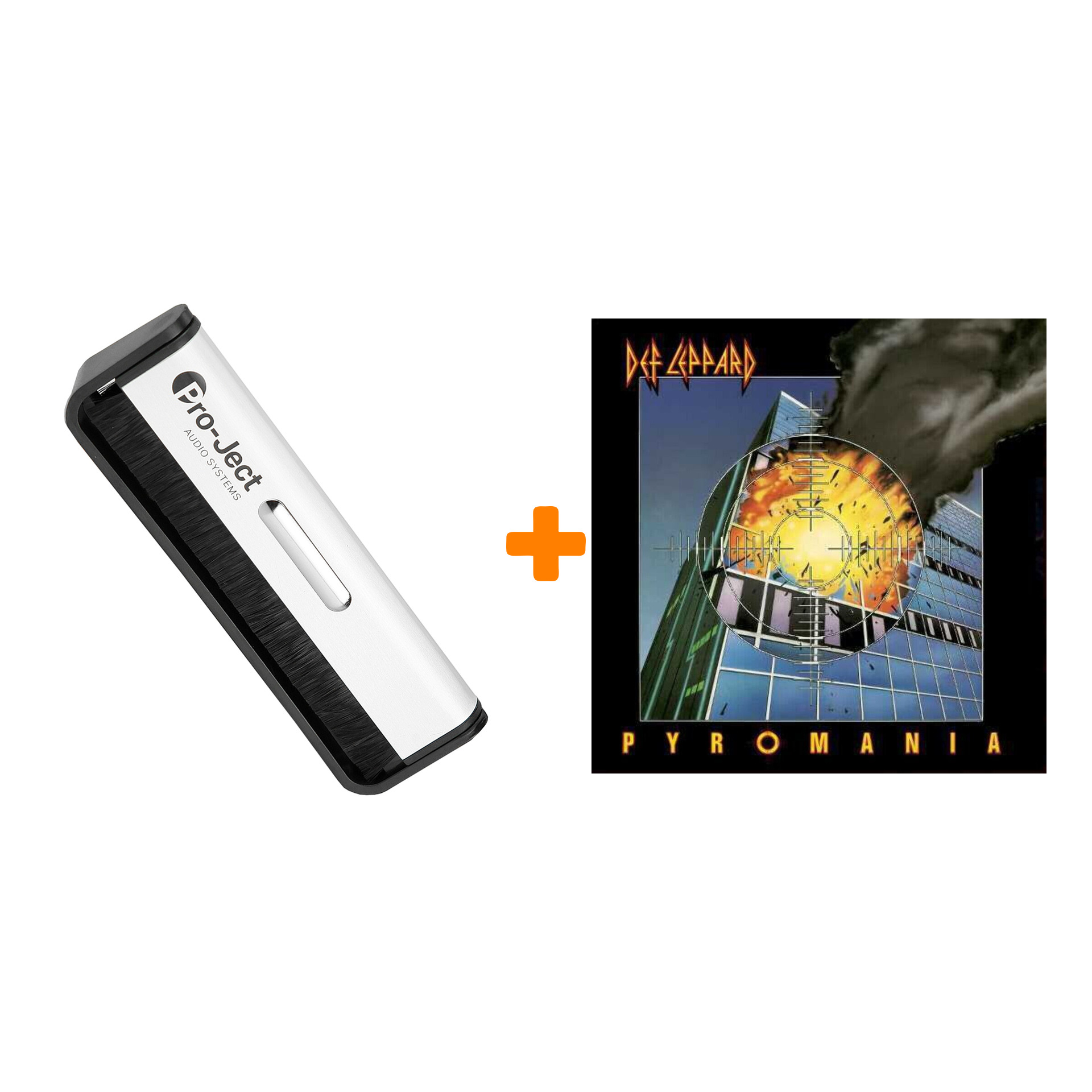 

DEF LEPPARD Pyromania LP + Щетка для LP Brush It Набор