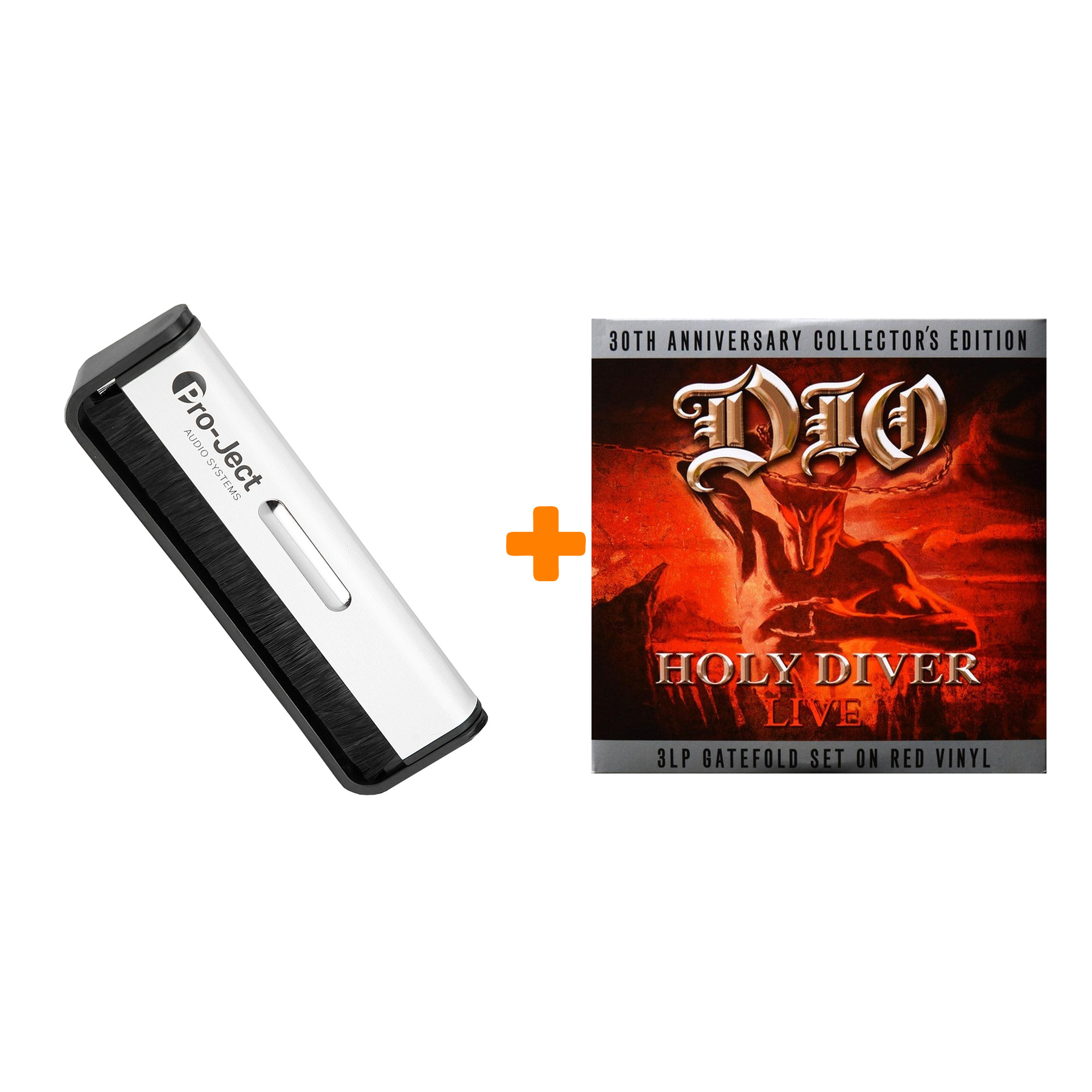 

DIO Holy Diver Live 3LP + Щетка для LP Brush It Набор
