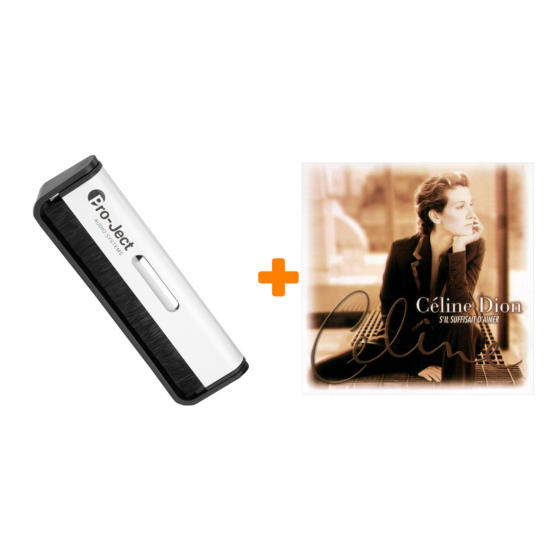

DION CELINE S`il Suffisait D`aimer 2LP + Щетка для LP Brush It Набор