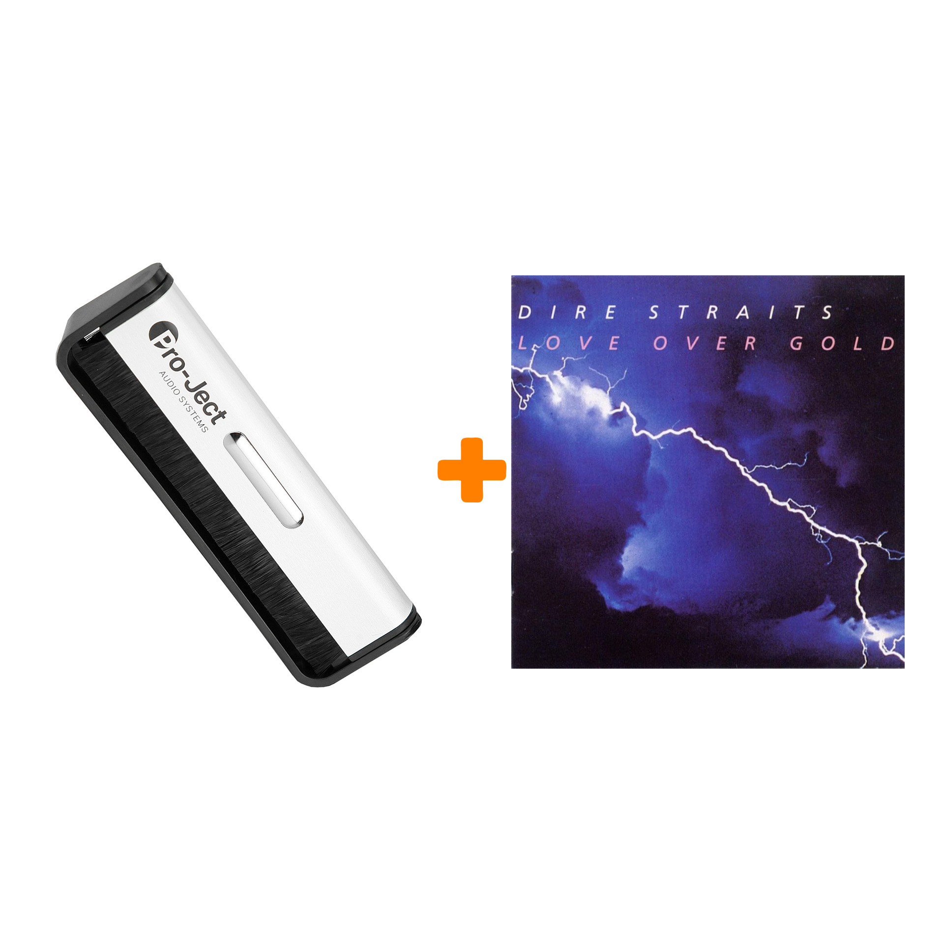 

DIRE STRAITS Love Over Gold LP + Щетка для LP Brush It Набор