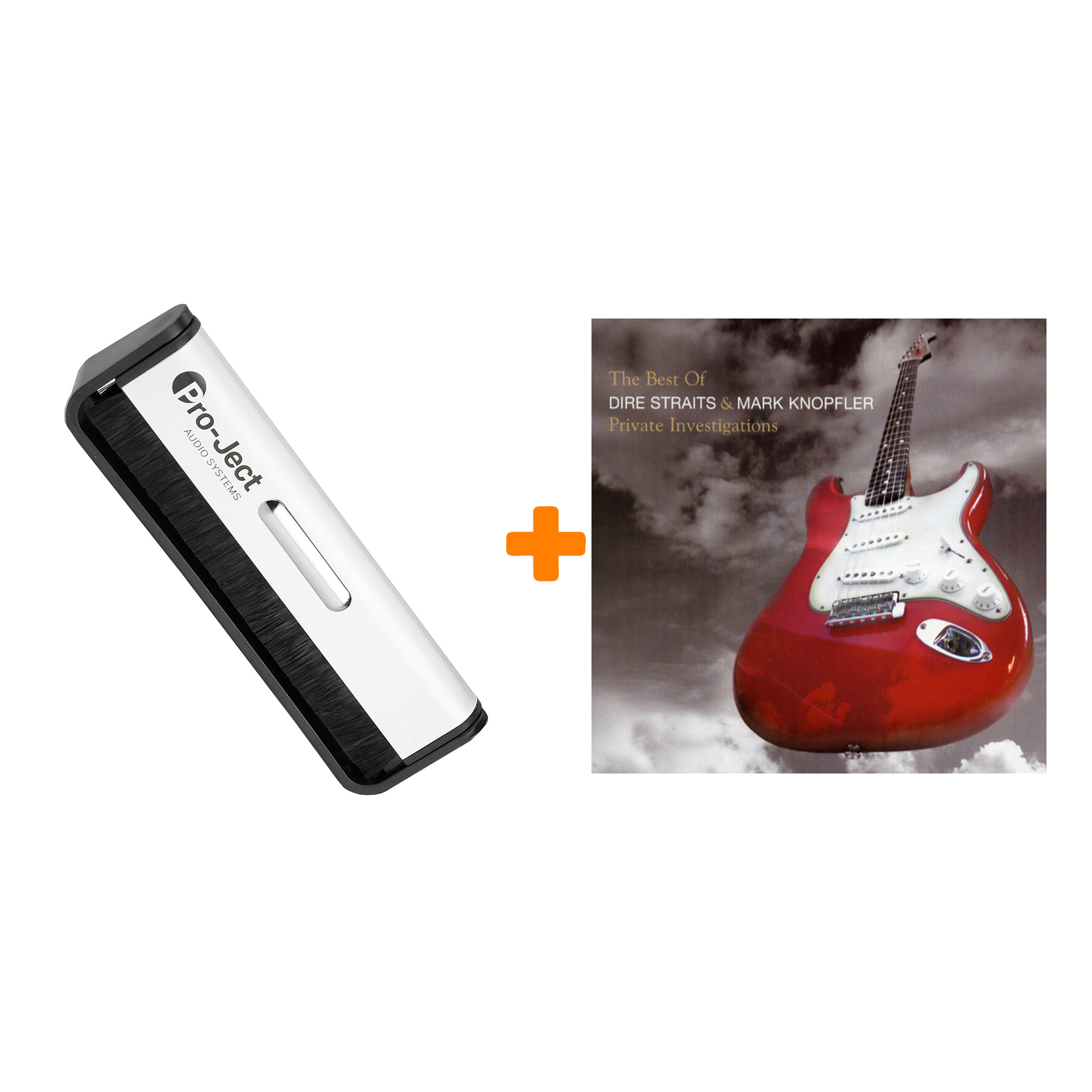 

DIRE STRAITS & KNOPFLER MARK The Best Of Private Investigations 2LP + Щетка для LP Brush It Набор