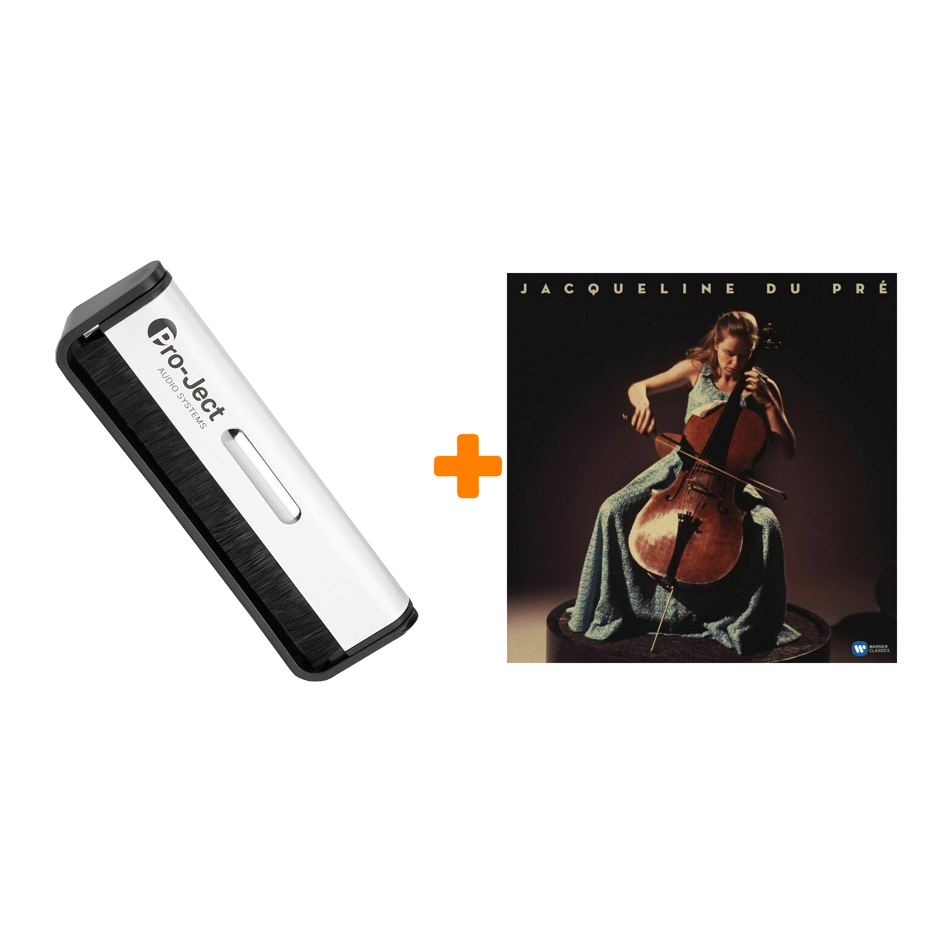 

DU PRE JACQUELINE Jacqueline Du Pre 5LP + Щетка для LP Brush It Набор