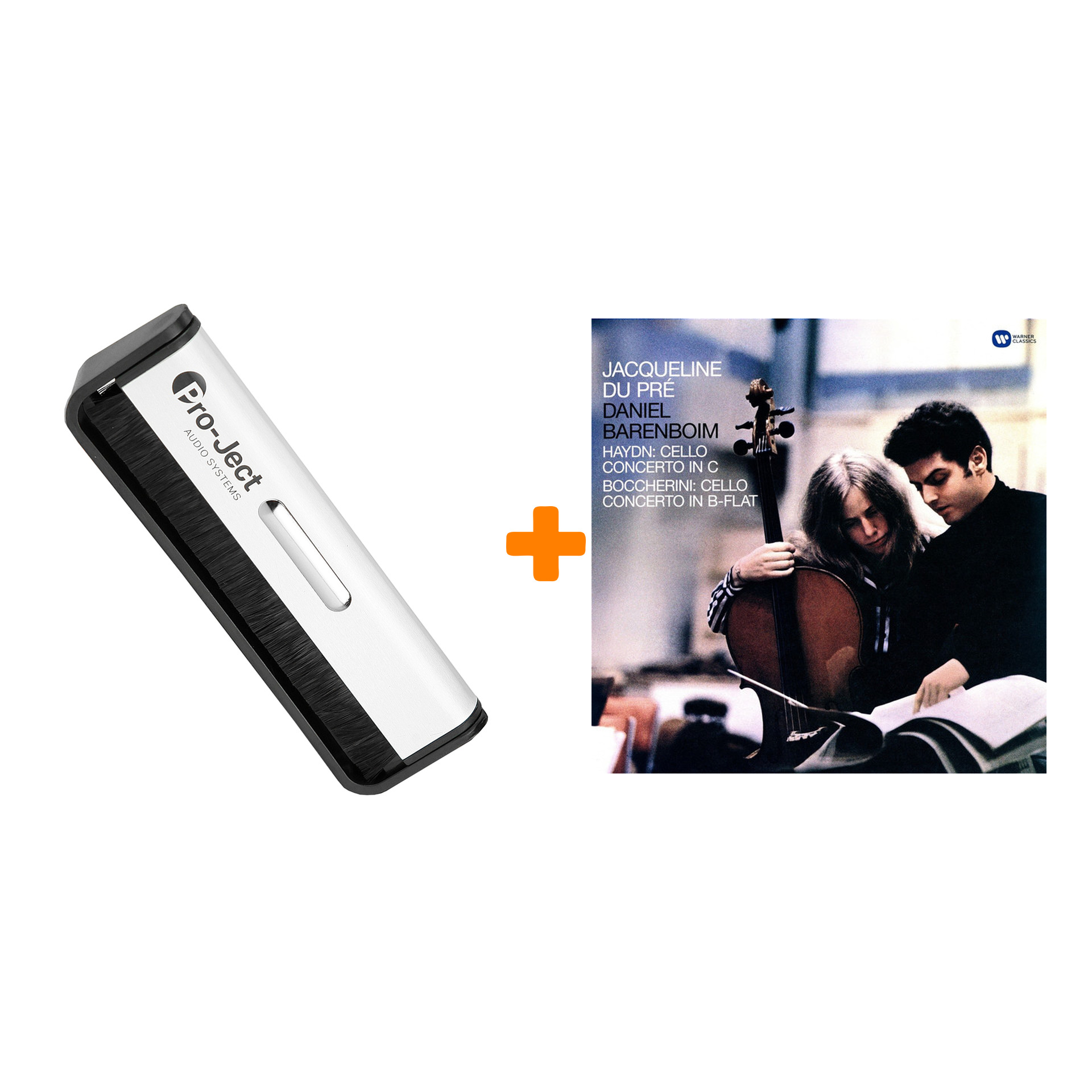 

DU PRE JACQUELINE & DANIEL BARENBOIM Haydn LP + Щетка для LP Brush It Набор