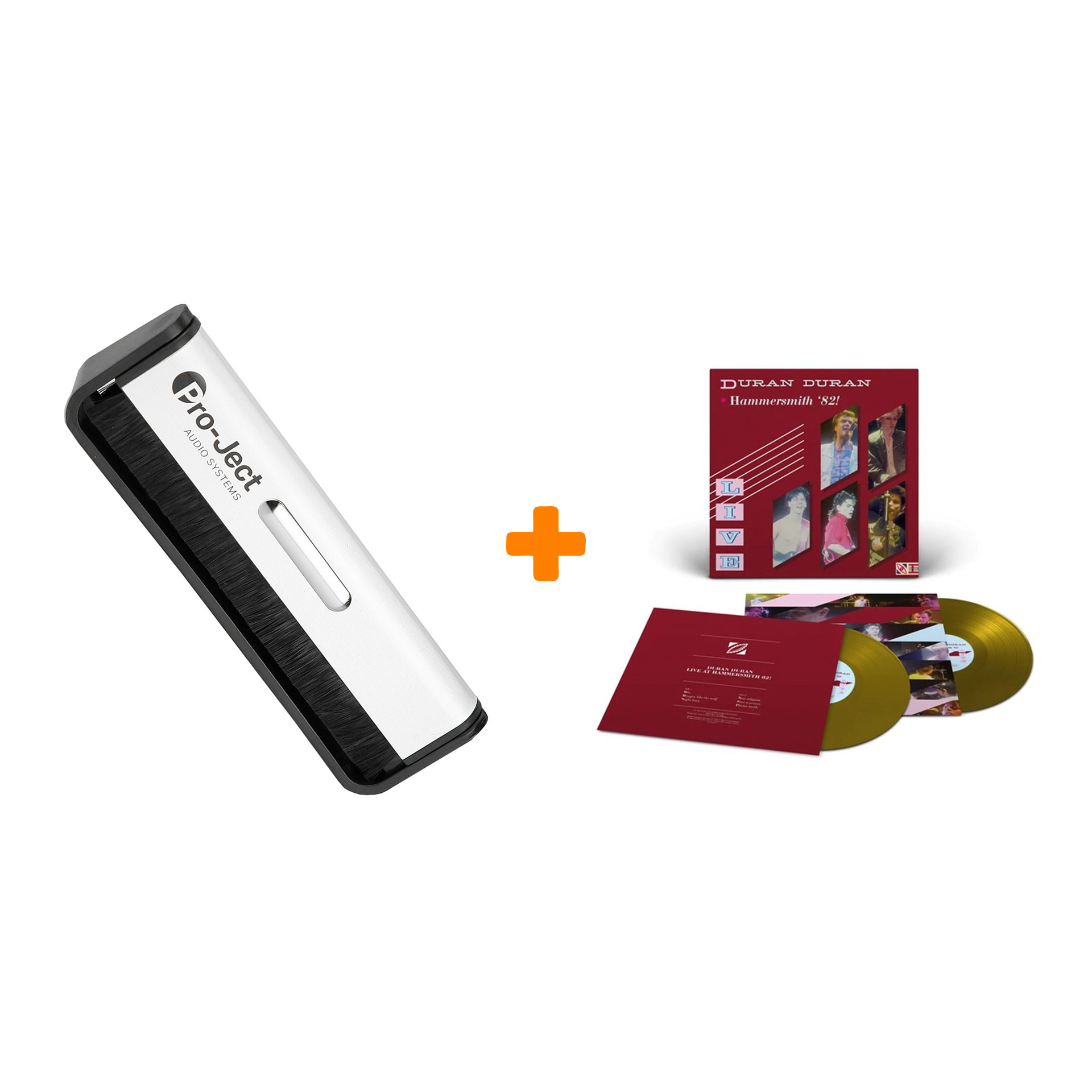 

DURAN DURAN Live At Hammersmith '82! LP + Щетка для LP Brush It Набор